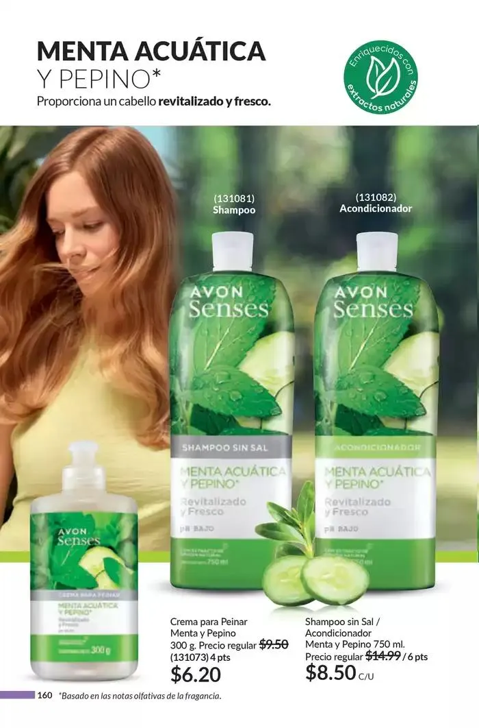 Catalogo de Refrescante Hidración y Beneficios C/15  25 de septiembre al 17 de octubre 2024 - Pag 160