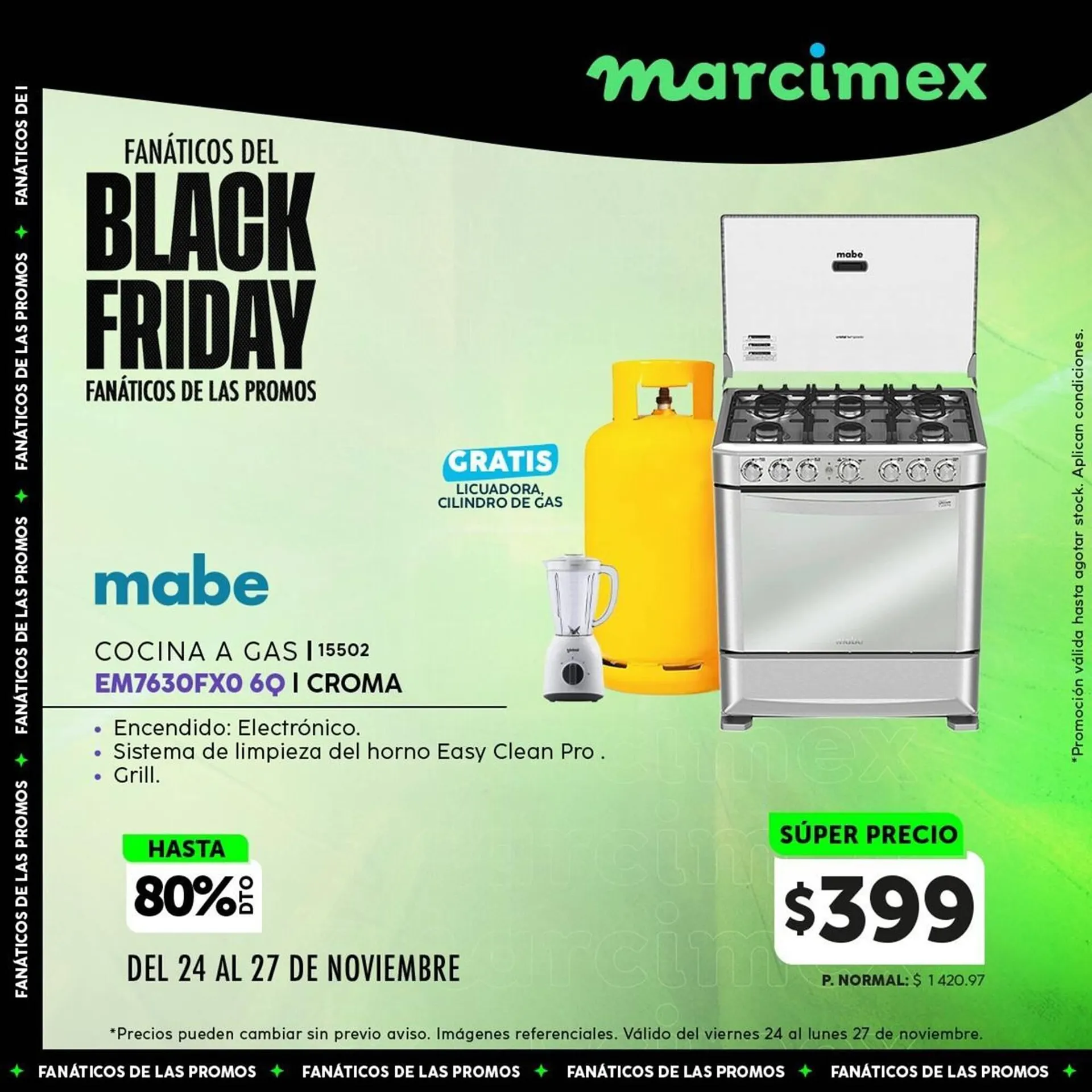 Catalogo de Catálogo Marcimex 24 de noviembre al 27 de noviembre 2023 - Pag 1