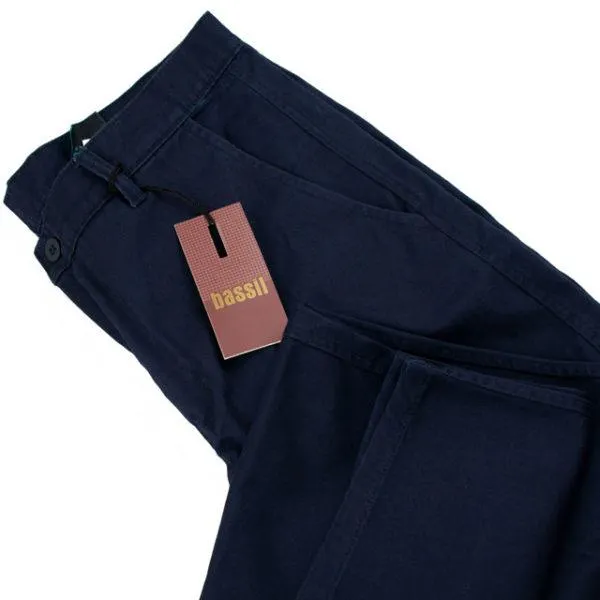 Pantalón de Gabardina Azul