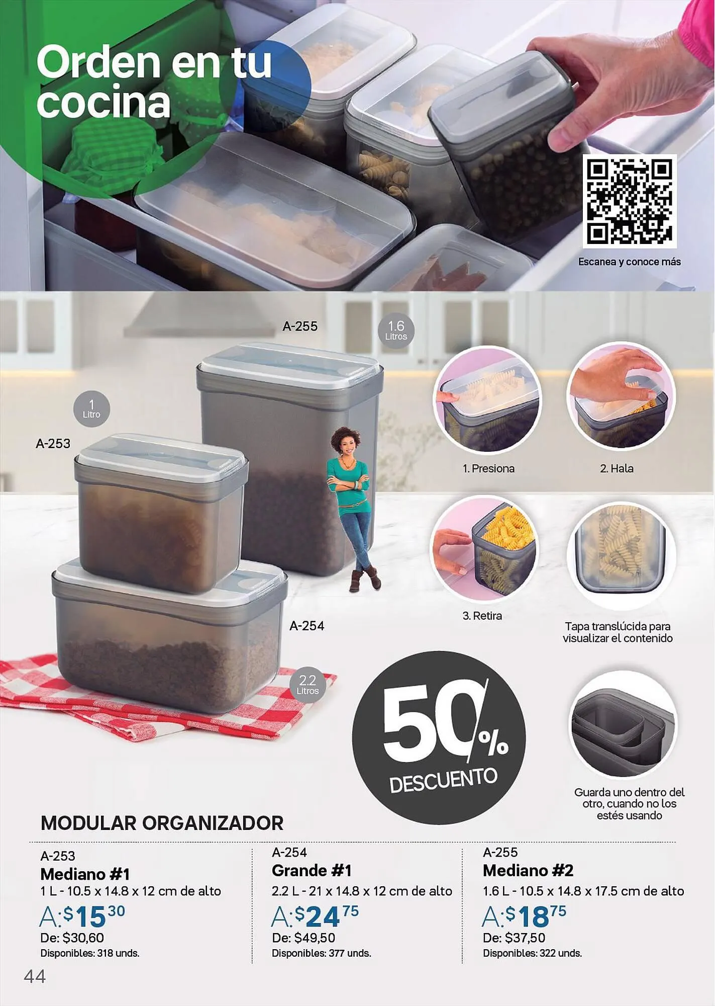 Catalogo de Catálogo Tupperware 7 de agosto al 25 de agosto 2023 - Pag 44