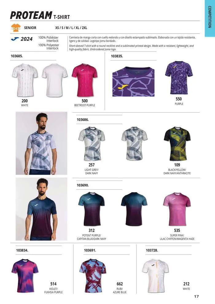 Catalogo de Teamwear Collection 2024 8 de mayo al 31 de diciembre 2024 - Pag 17