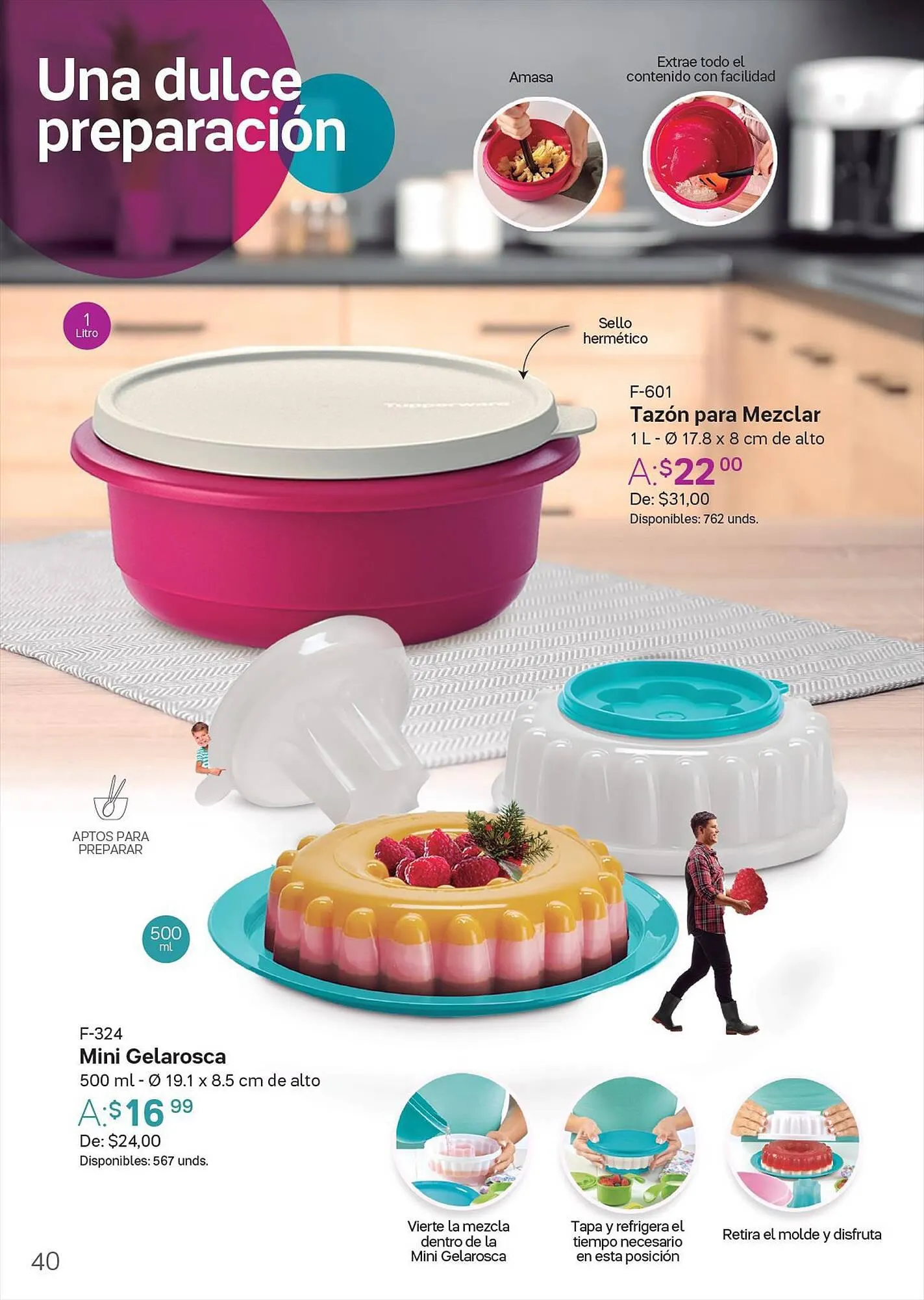 Catalogo de Catálogo Tupperware 7 de agosto al 25 de agosto 2023 - Pag 40
