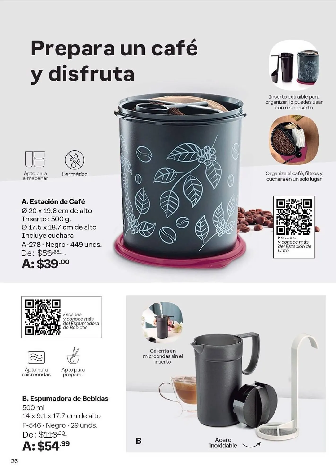 Catalogo de Catálogo Tupperware 24 de febrero al 22 de marzo 2024 - Pag 18