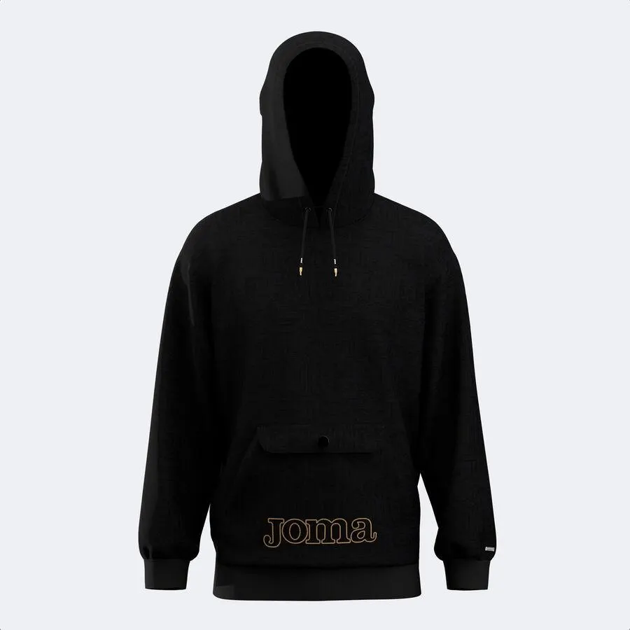 Sudadera con capucha unisex U-Tribe negro