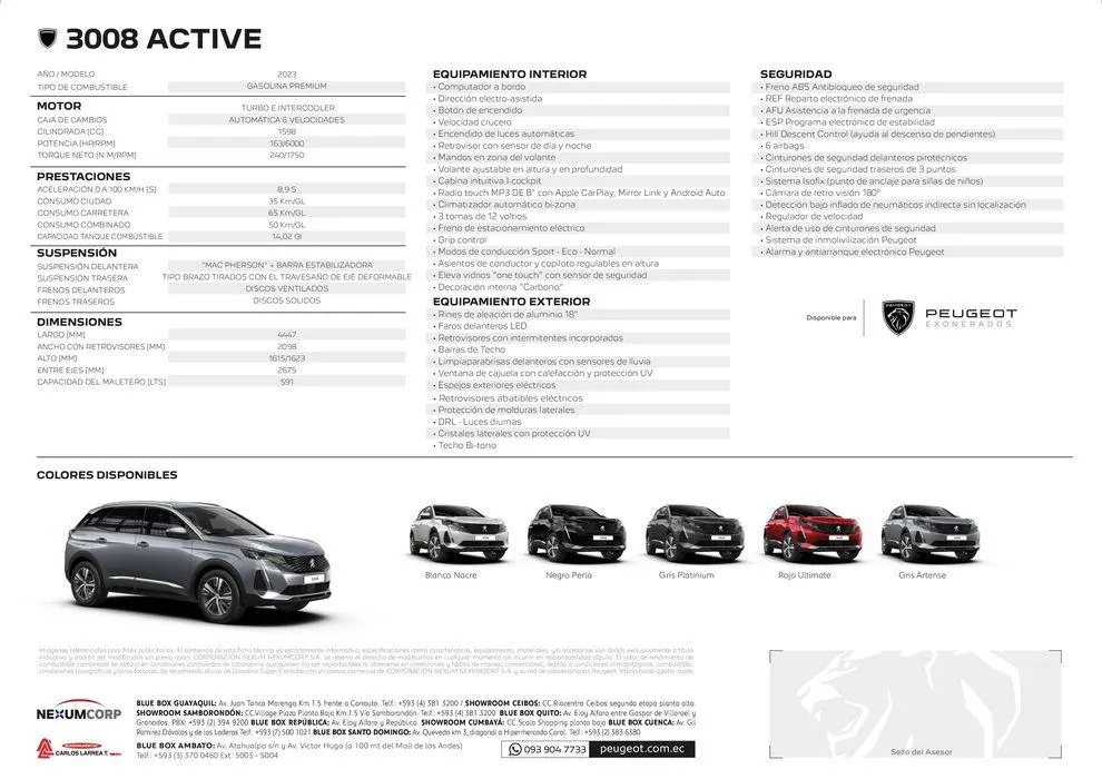 Catalogo de SUV 3008 12 de junio al 12 de junio 2024 - Pag 3