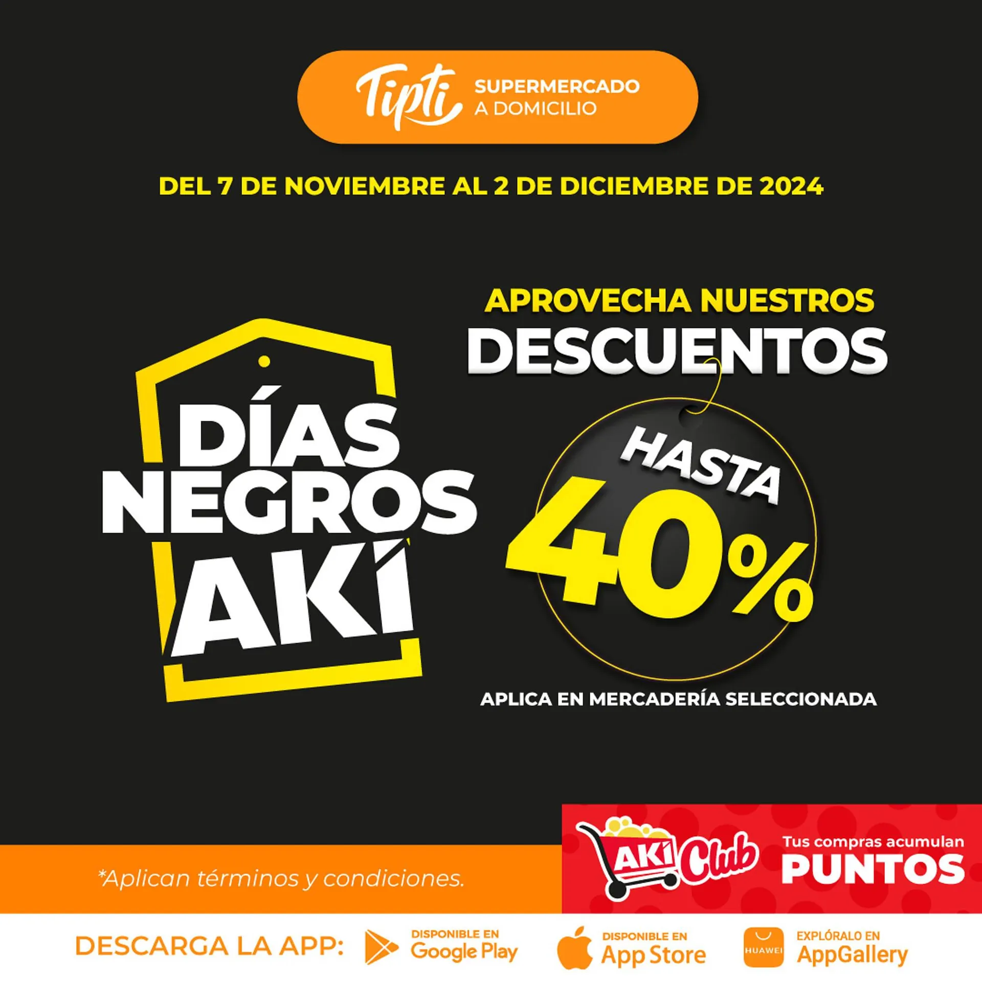 Catalogo de Catálogo Akí 20 de noviembre al 2 de diciembre 2024 - Pag 1