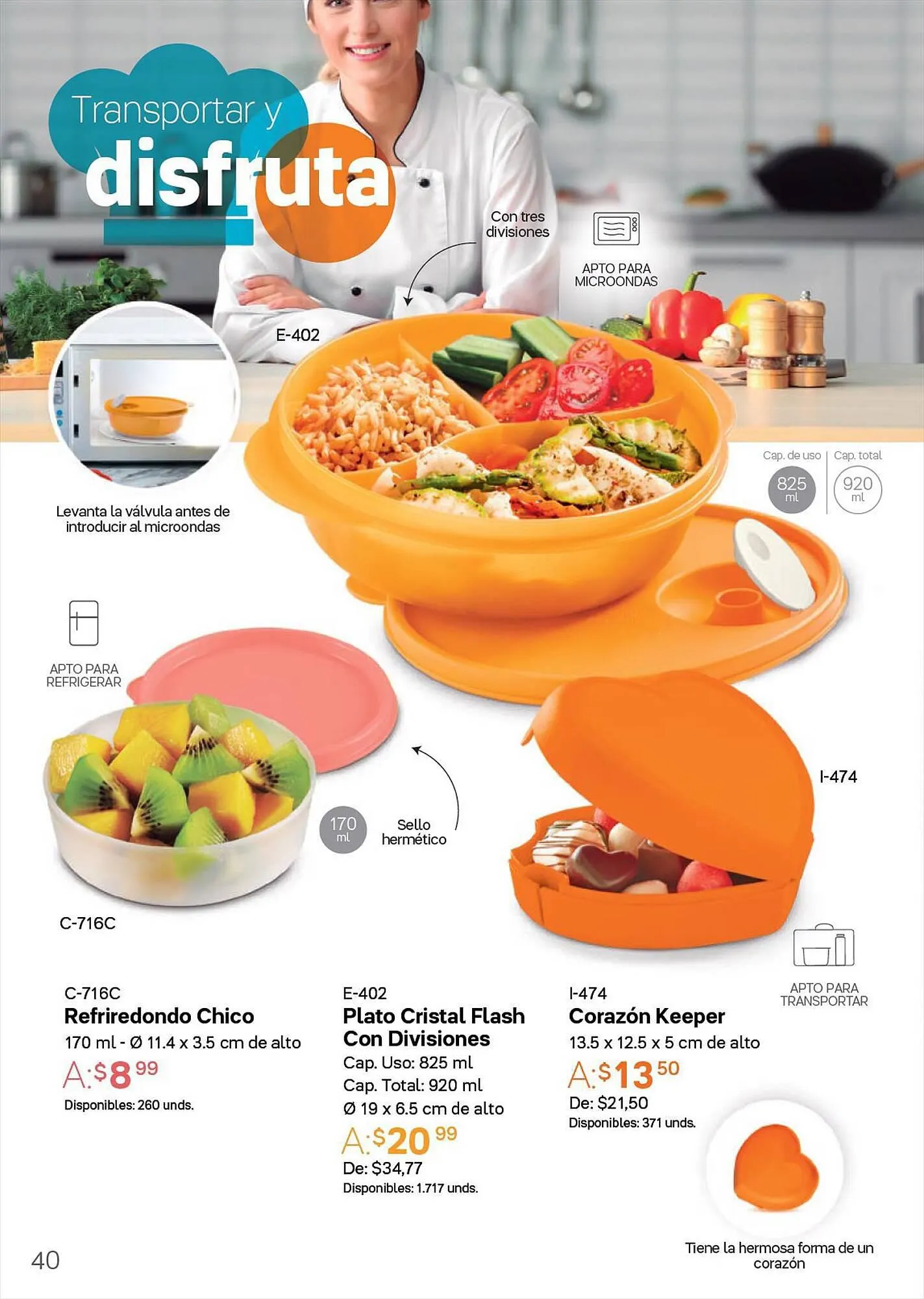 Catalogo de Catálogo Tupperware 5 de septiembre al 10 de septiembre 2023 - Pag 40