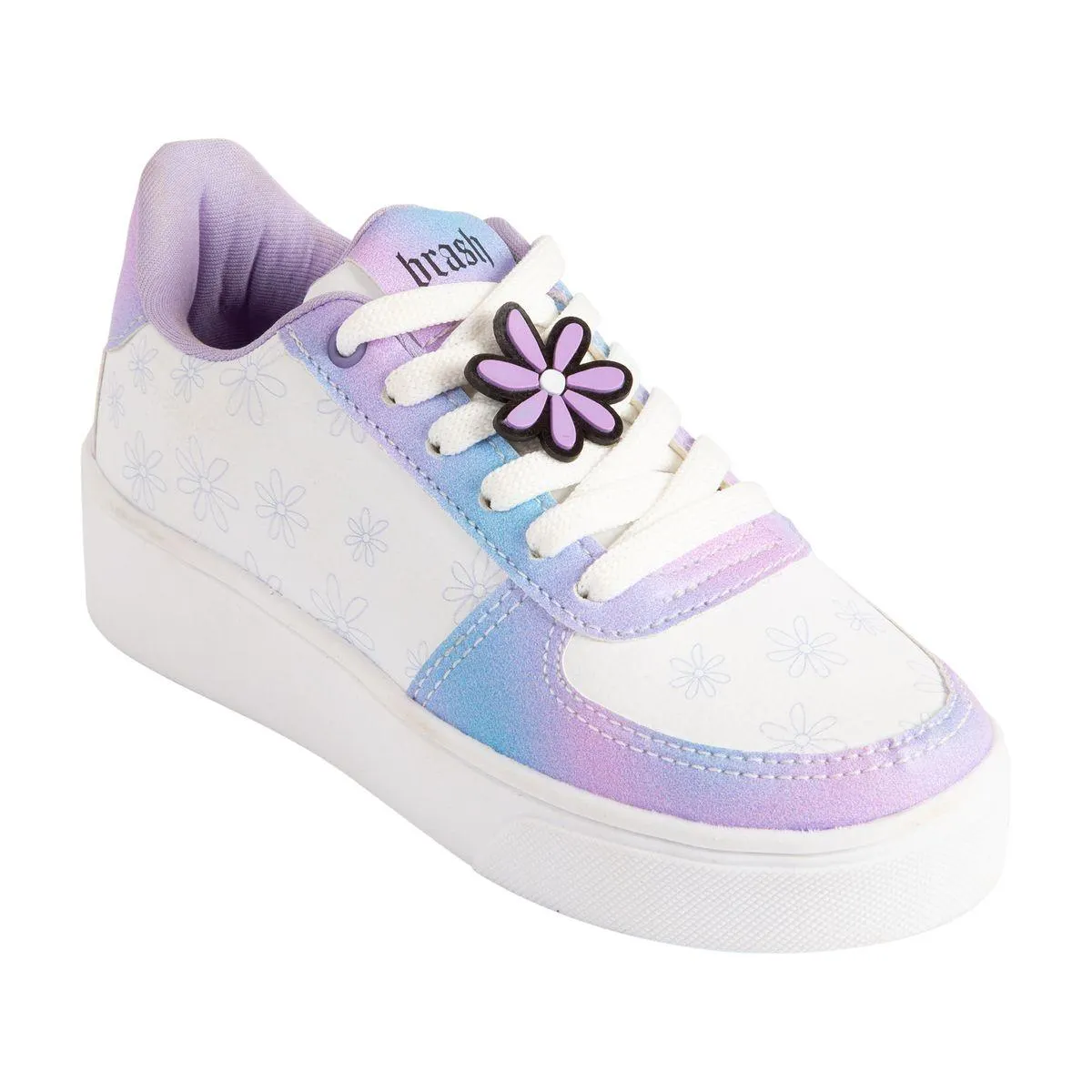Zapatos casual tipo sneakers con plataforma para niña