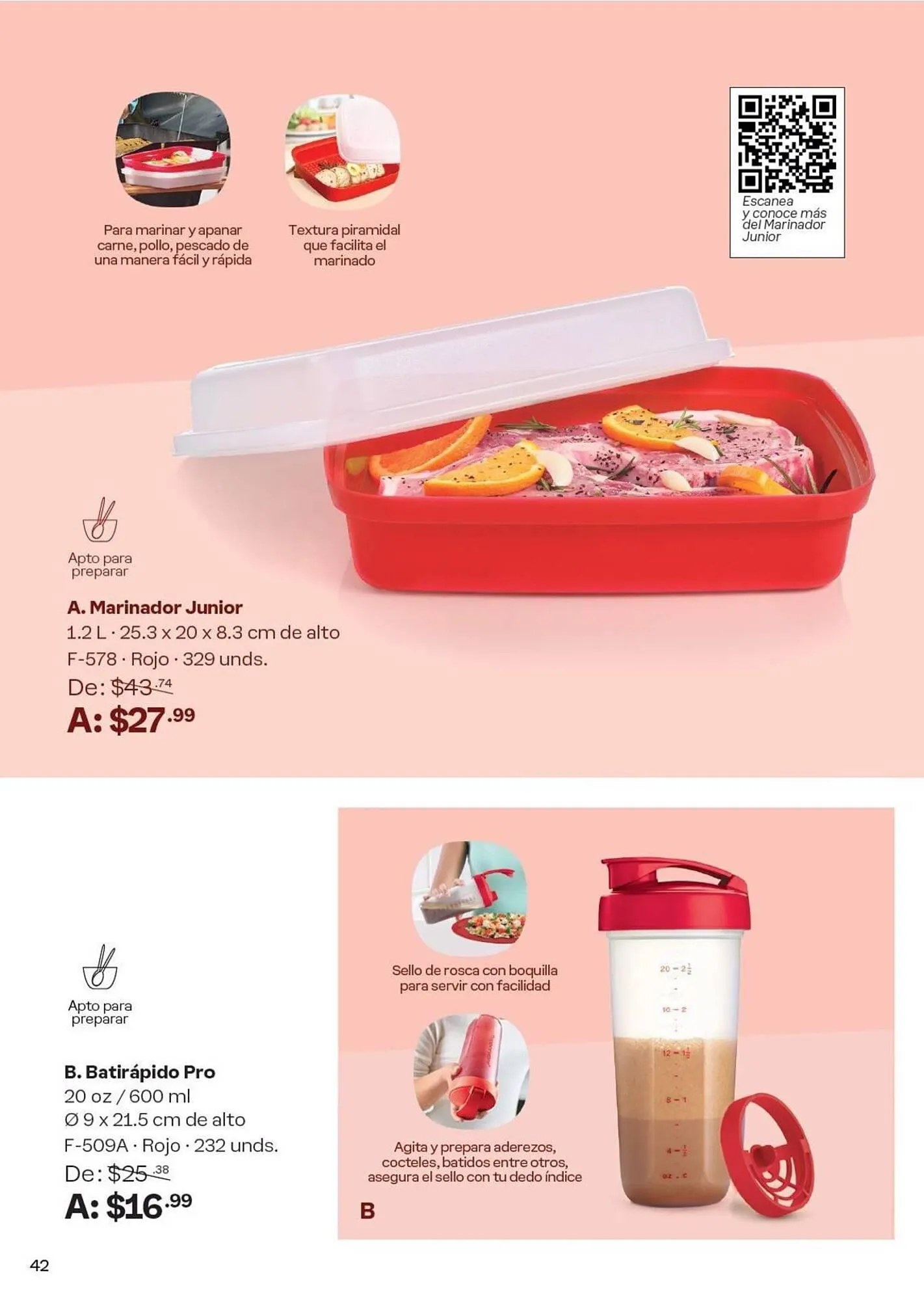 Catalogo de Catálogo Tupperware 24 de febrero al 22 de marzo 2024 - Pag 36