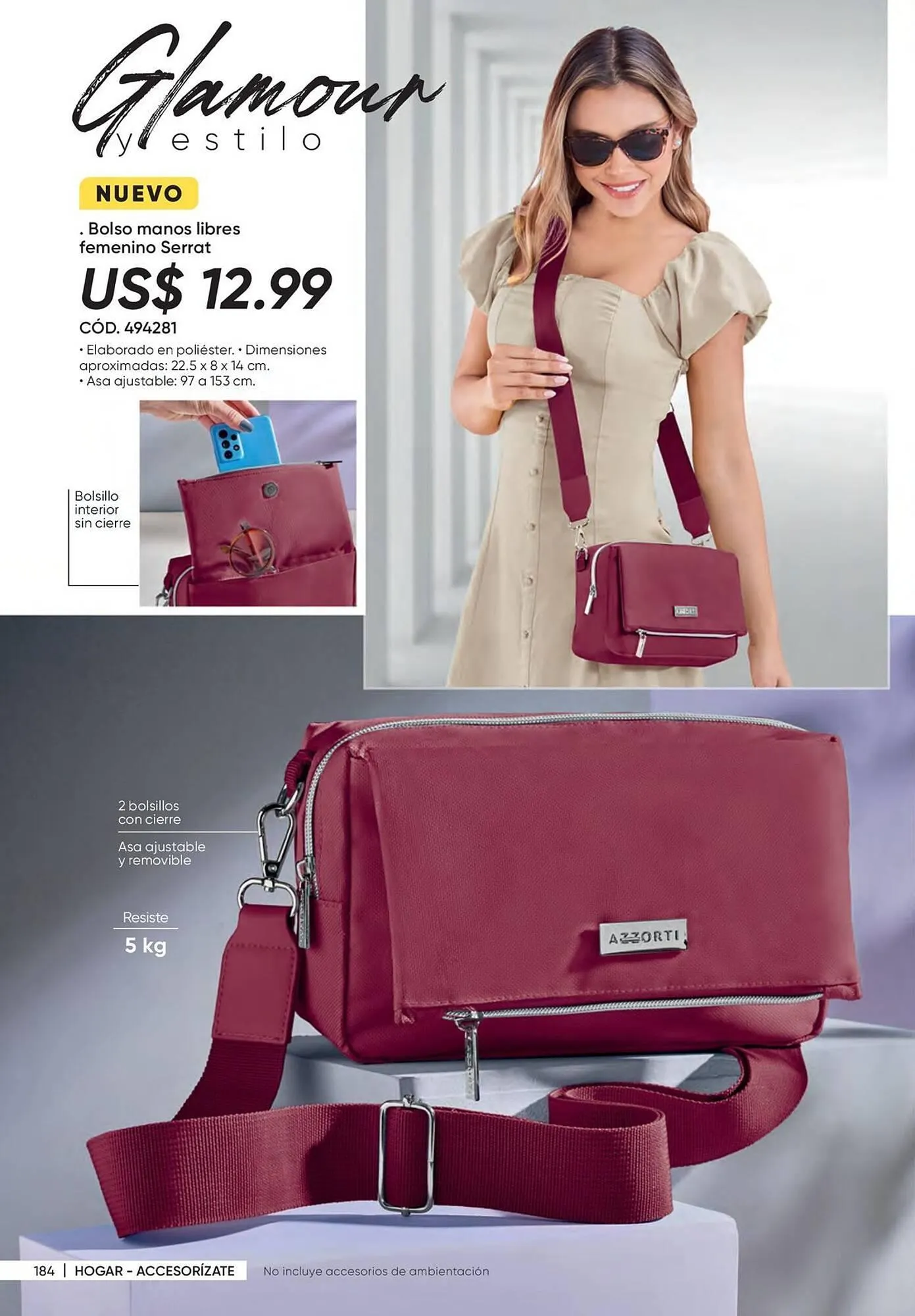 Catalogo de Catálogo Azzorti 18 de febrero al 31 de marzo 2025 - Pag 186