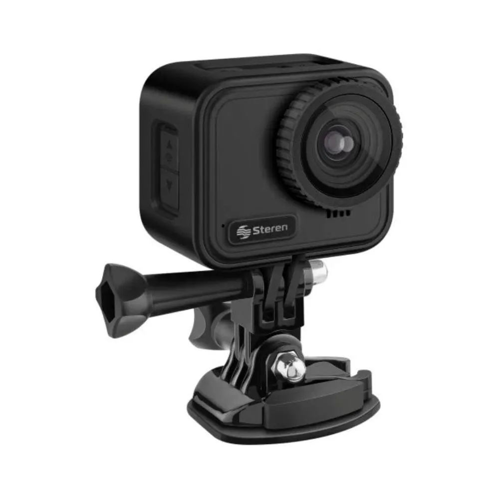 Cámara Deportiva Steren CAM-850 P86396 | 4K Wifi 60Fps Color Negro