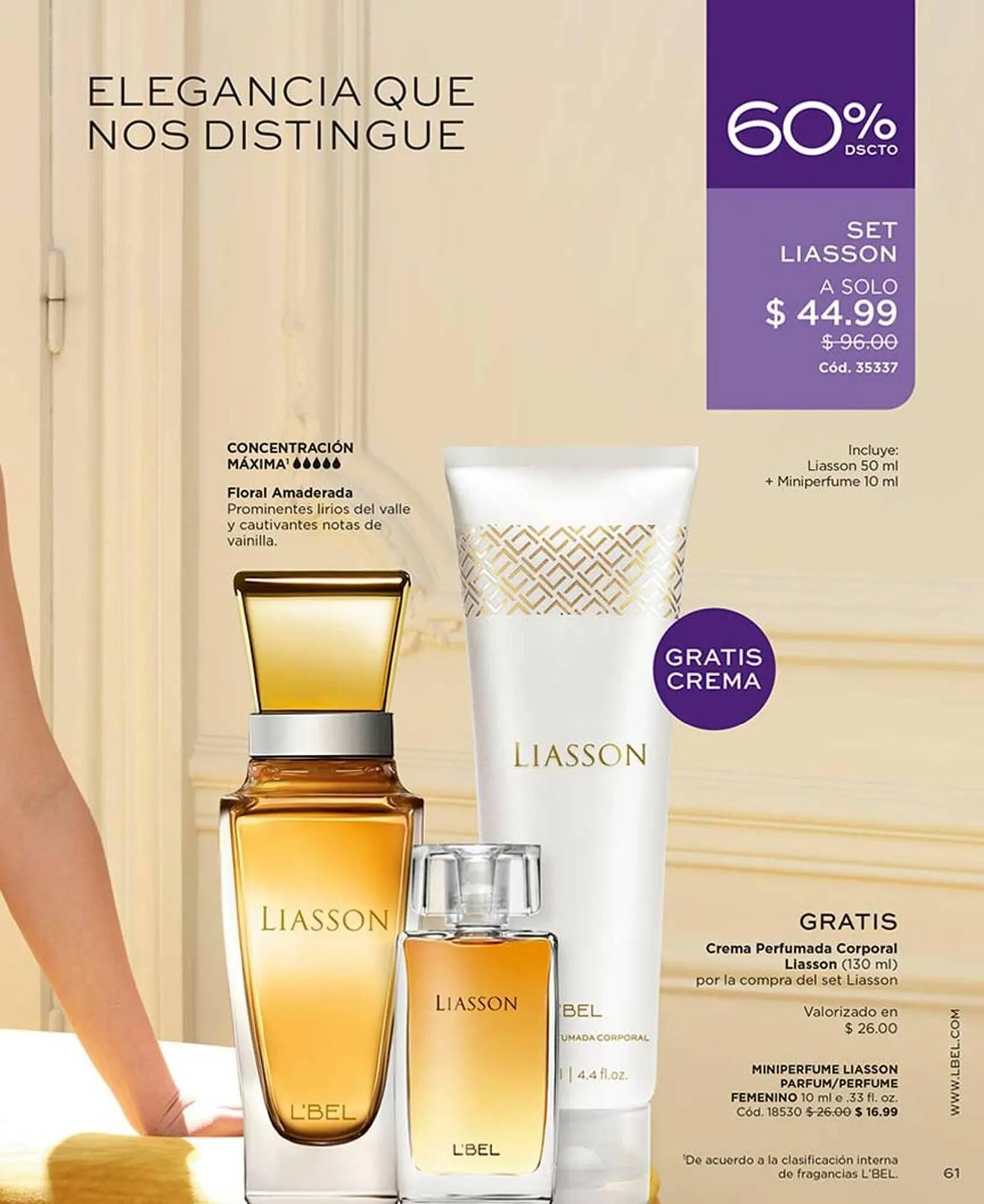 Catalogo de Catálogo L'bel 20 de abril al 10 de mayo 2026 - Pag 63