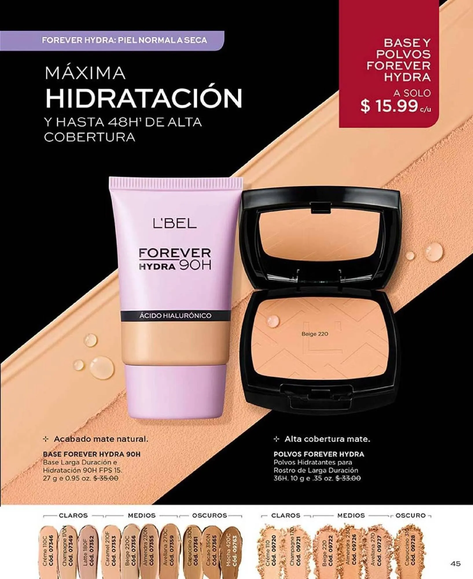 Catalogo de Catálogo L'bel 4 de noviembre al 30 de noviembre 2025 - Pag 45