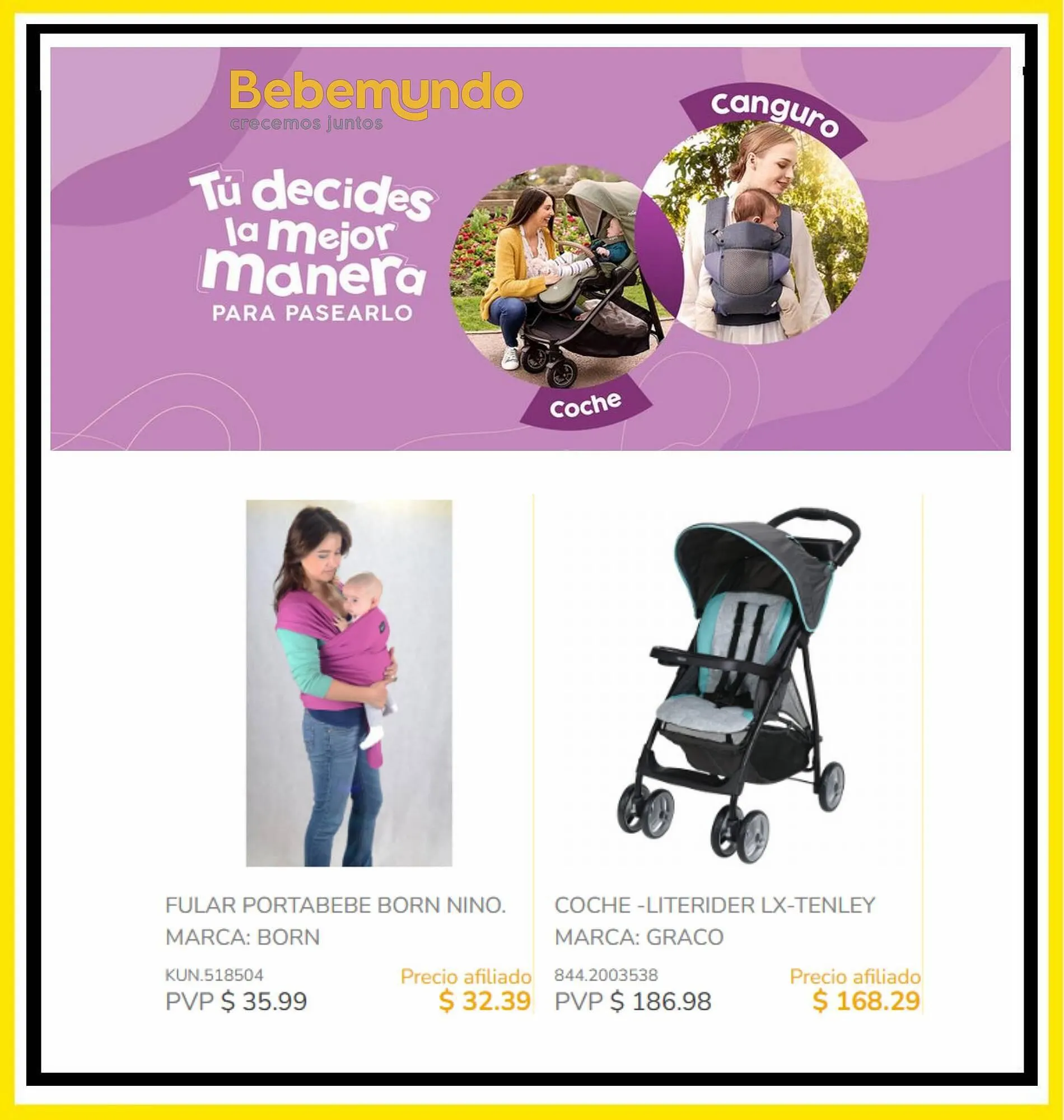 Catalogo de Catálogo Bebemundo 3 de julio al 30 de julio 2023 - Pag 1