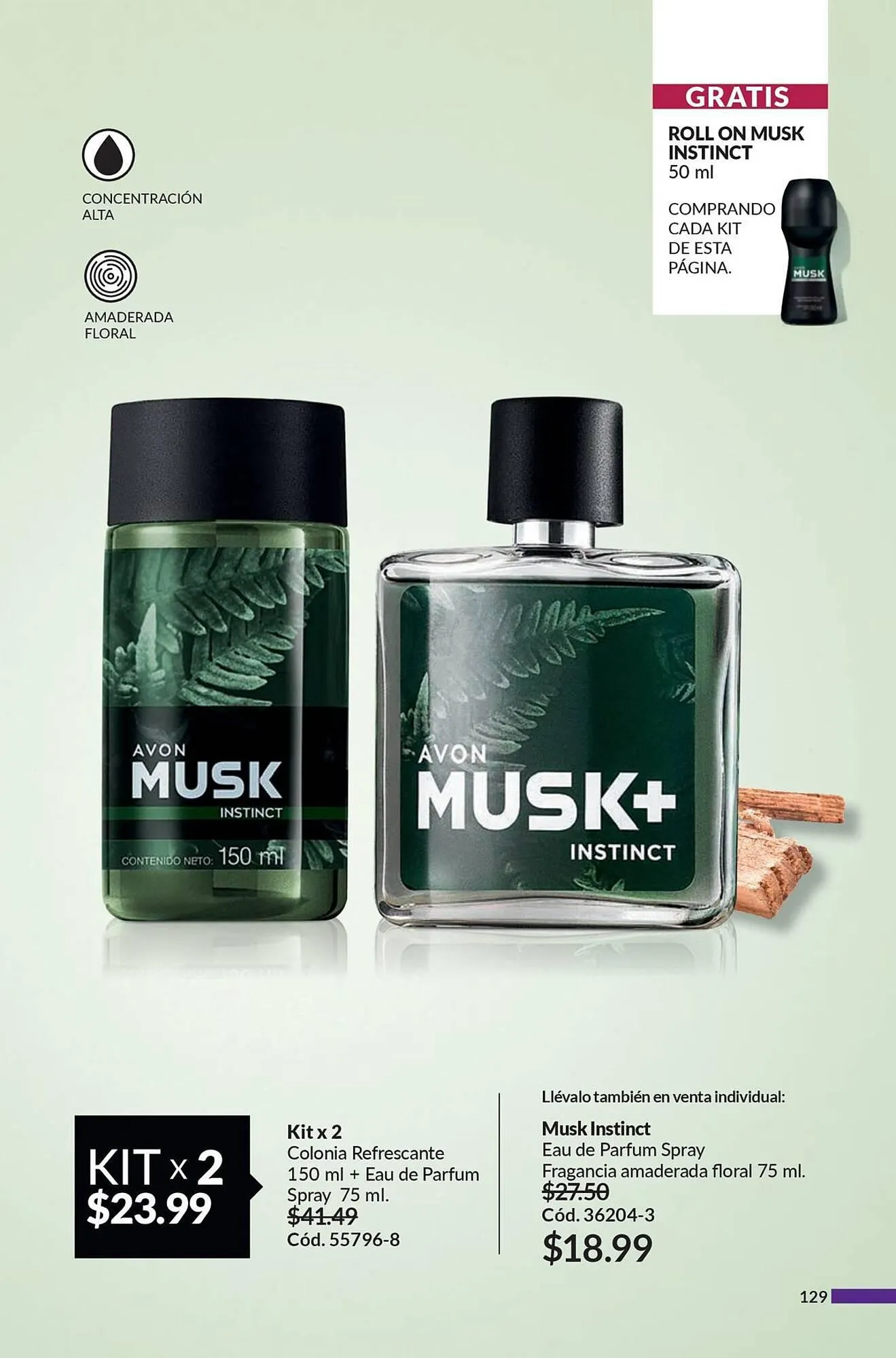 Catalogo de Catálogo AVON 6 de febrero al 16 de marzo 2024 - Pag 129