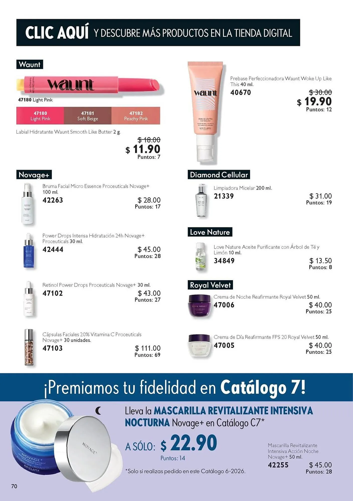 Catalogo de Catálogo Oriflame 18 de abril al 8 de mayo 2026 - Pag 70