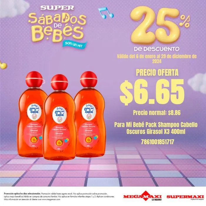 Catalogo de Super Sábados de bebés 5 de marzo al 29 de diciembre 2024 - Pag 6