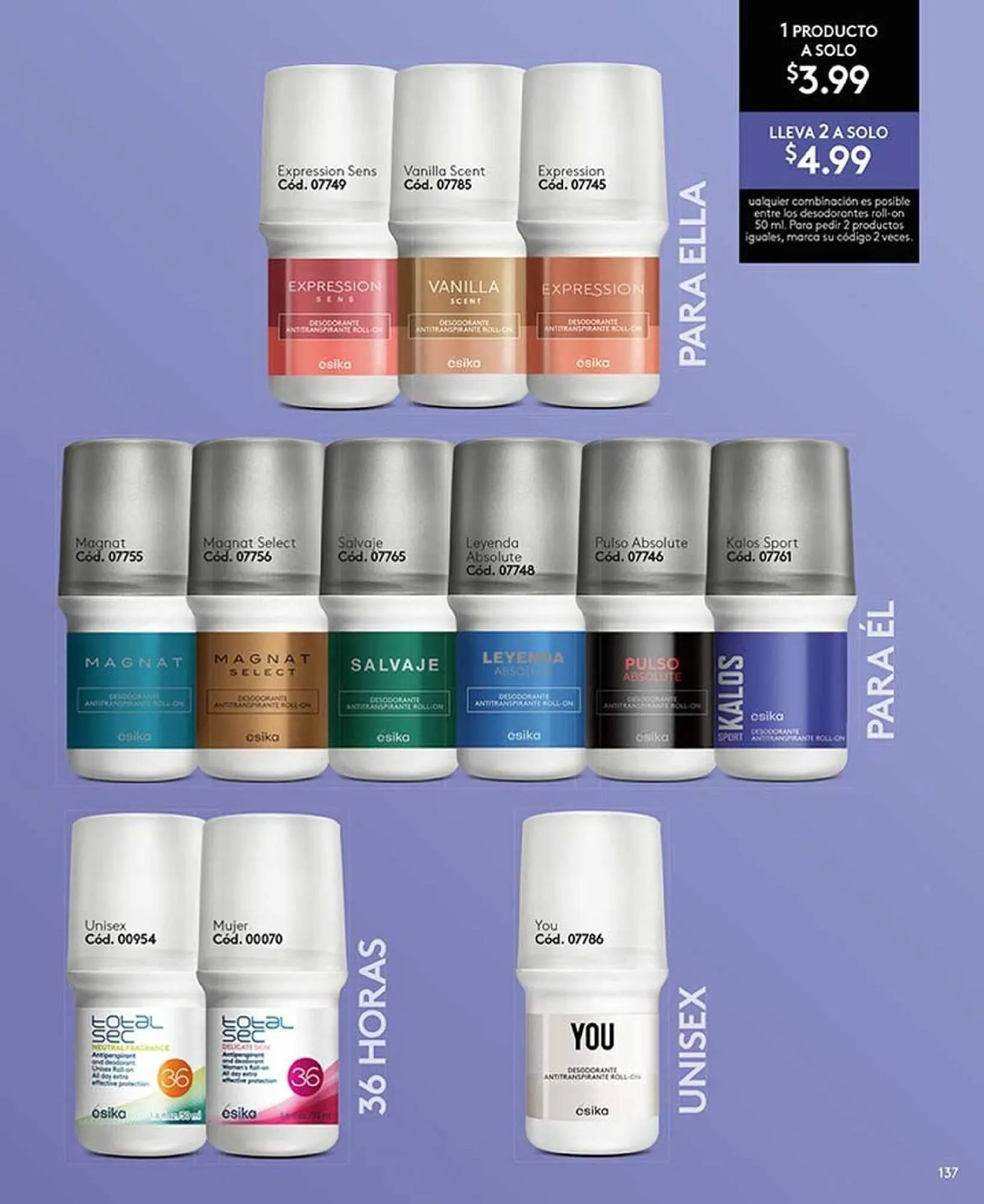 Catalogo de Catálogo Ésika 1 de mayo al 31 de mayo 2026 - Pag 137