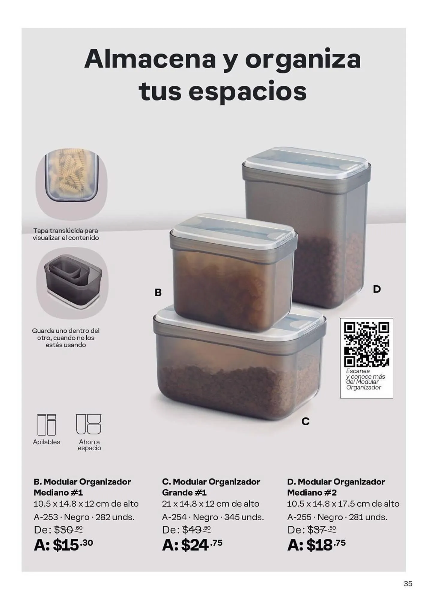 Catalogo de Catálogo Tupperware 24 de febrero al 22 de marzo 2024 - Pag 28