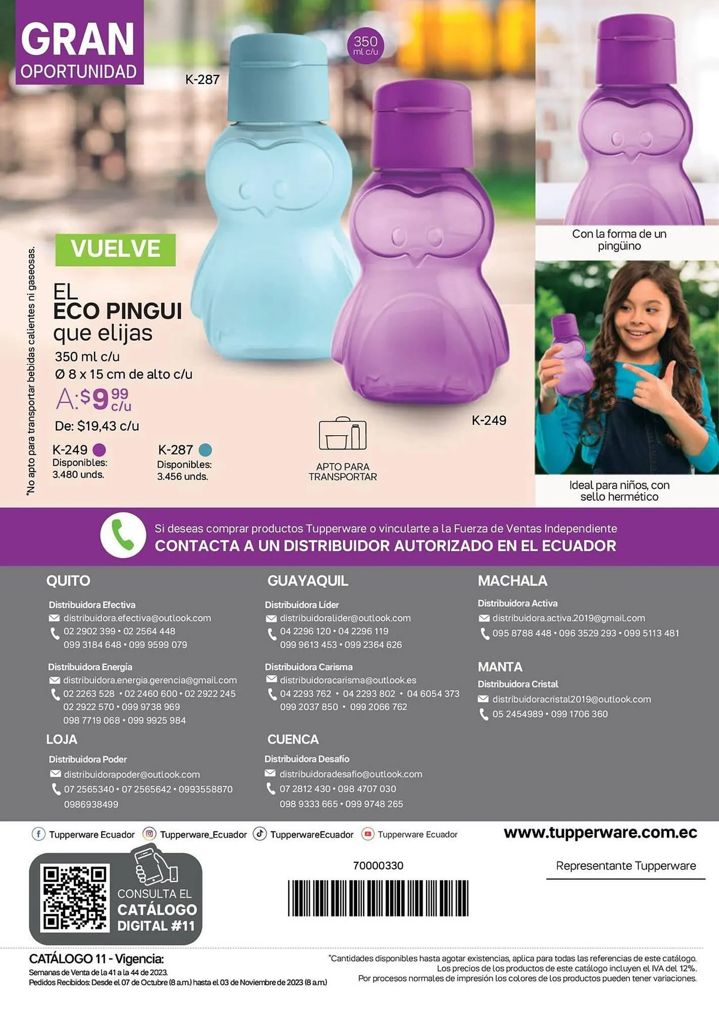 Catalogo de Catálogo Tupperware 6 de octubre al 31 de diciembre 2023 - Pag 60