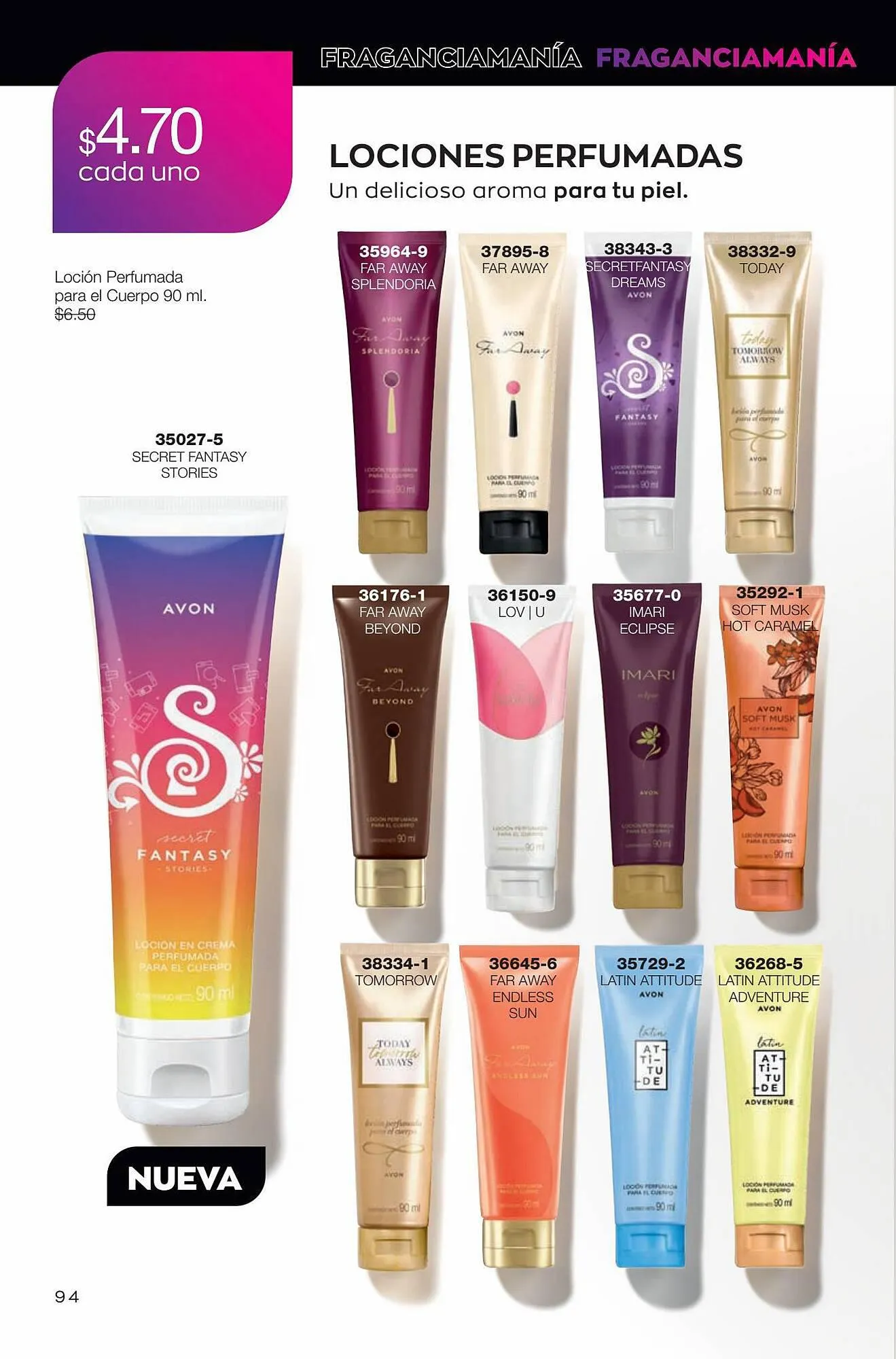 Catalogo de Catálogo AVON 18 de septiembre al 16 de octubre 2023 - Pag 94