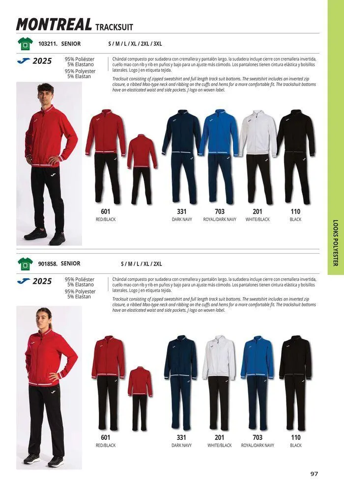 Catalogo de Teamwear Collection 2024  8 de mayo al 31 de diciembre 2024 - Pag 97