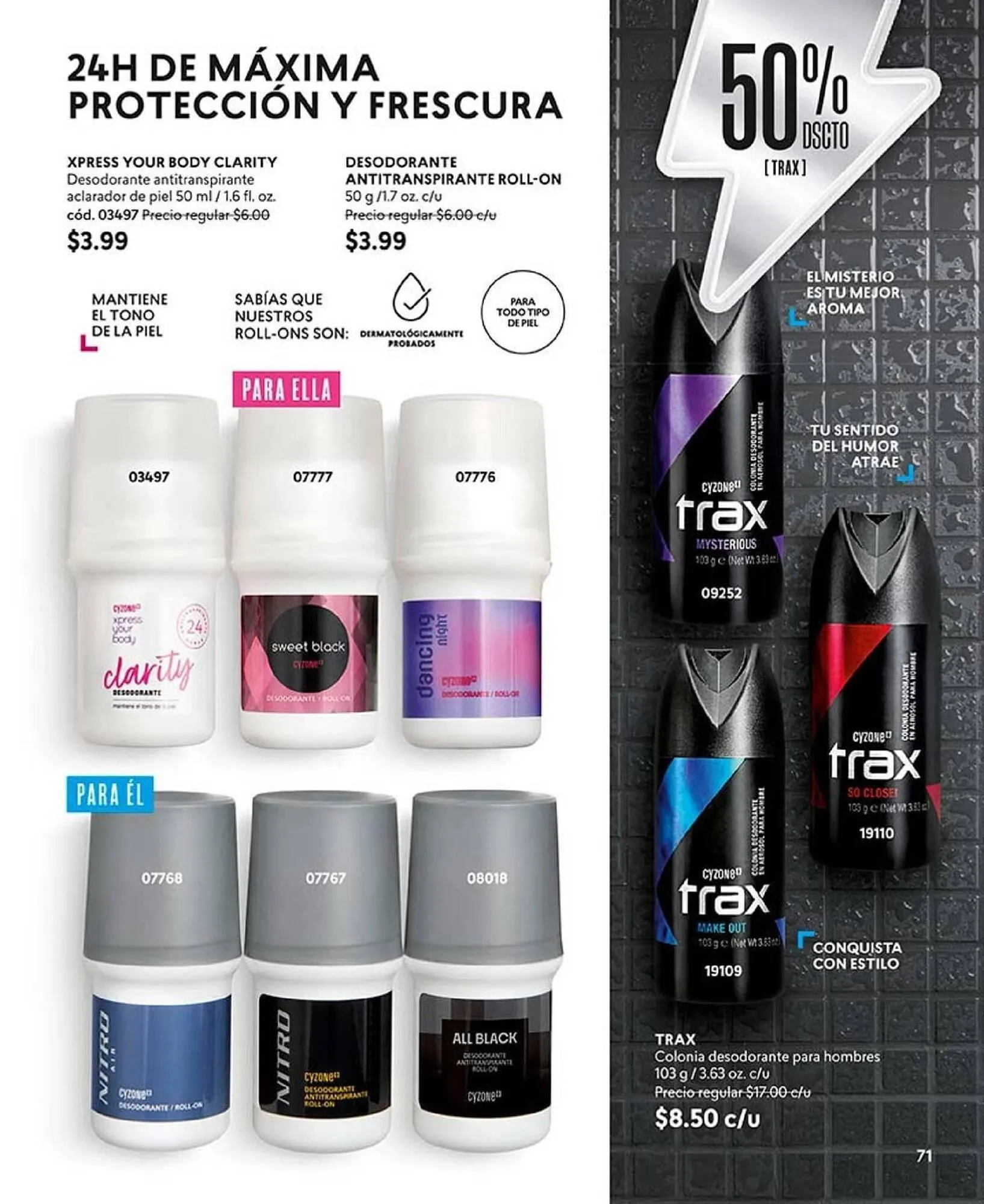 Catalogo de Catálogo Cyzone 1 de agosto al 31 de agosto 2026 - Pag 71