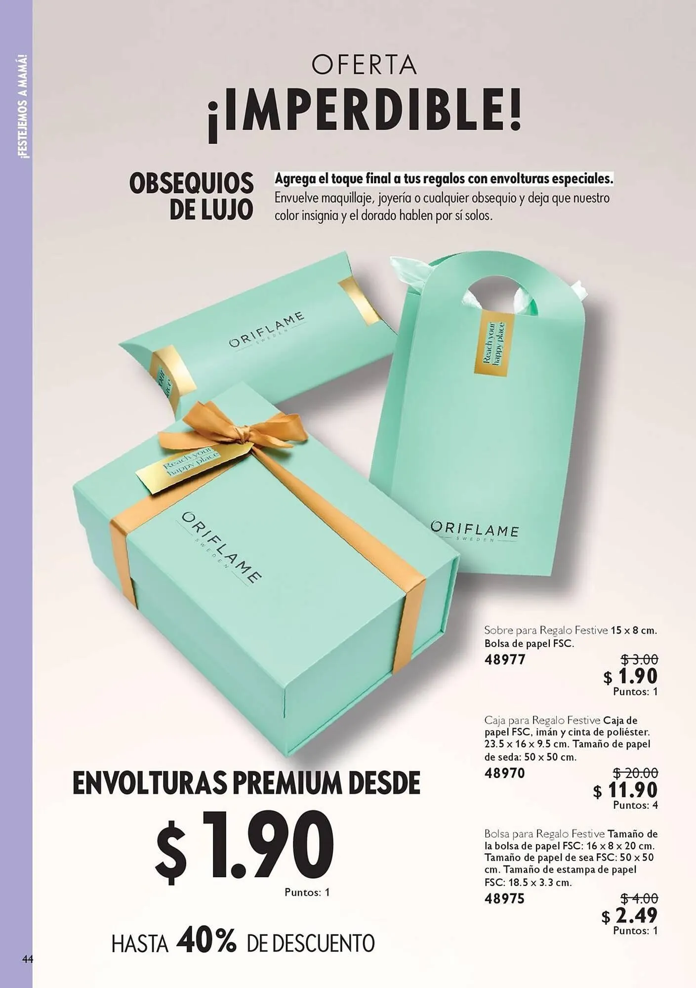 Catalogo de Catálogo Oriflame 18 de abril al 8 de mayo 2026 - Pag 44