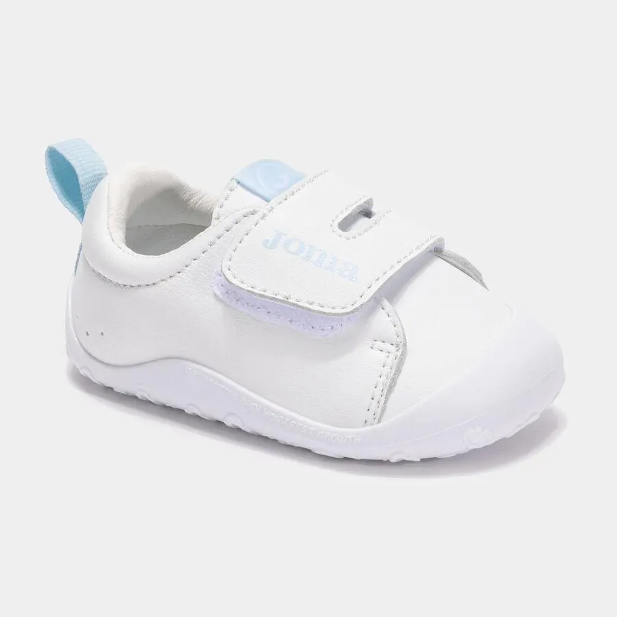 Zapatillas casual Teddy Baby 25 Barefoot junior blanco azul