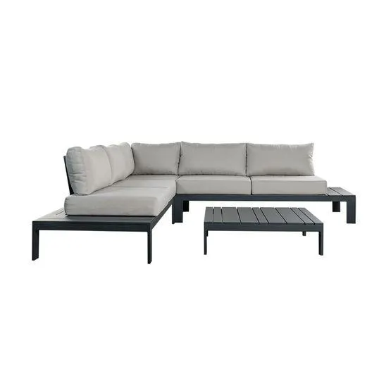 Sofá Seccional Razor | Gris Oscuro