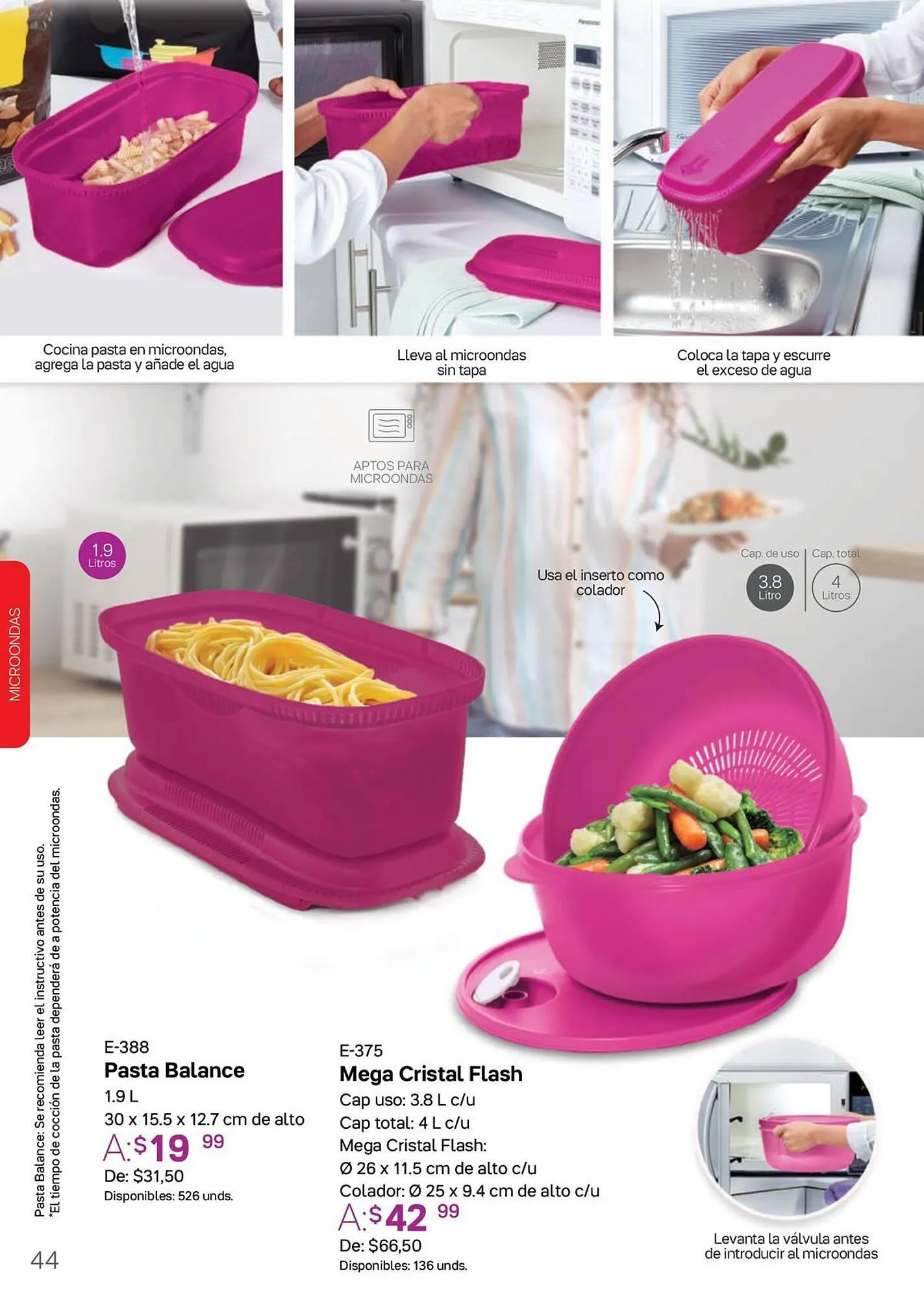 Catalogo de Catálogo Tupperware 6 de octubre al 31 de diciembre 2023 - Pag 44