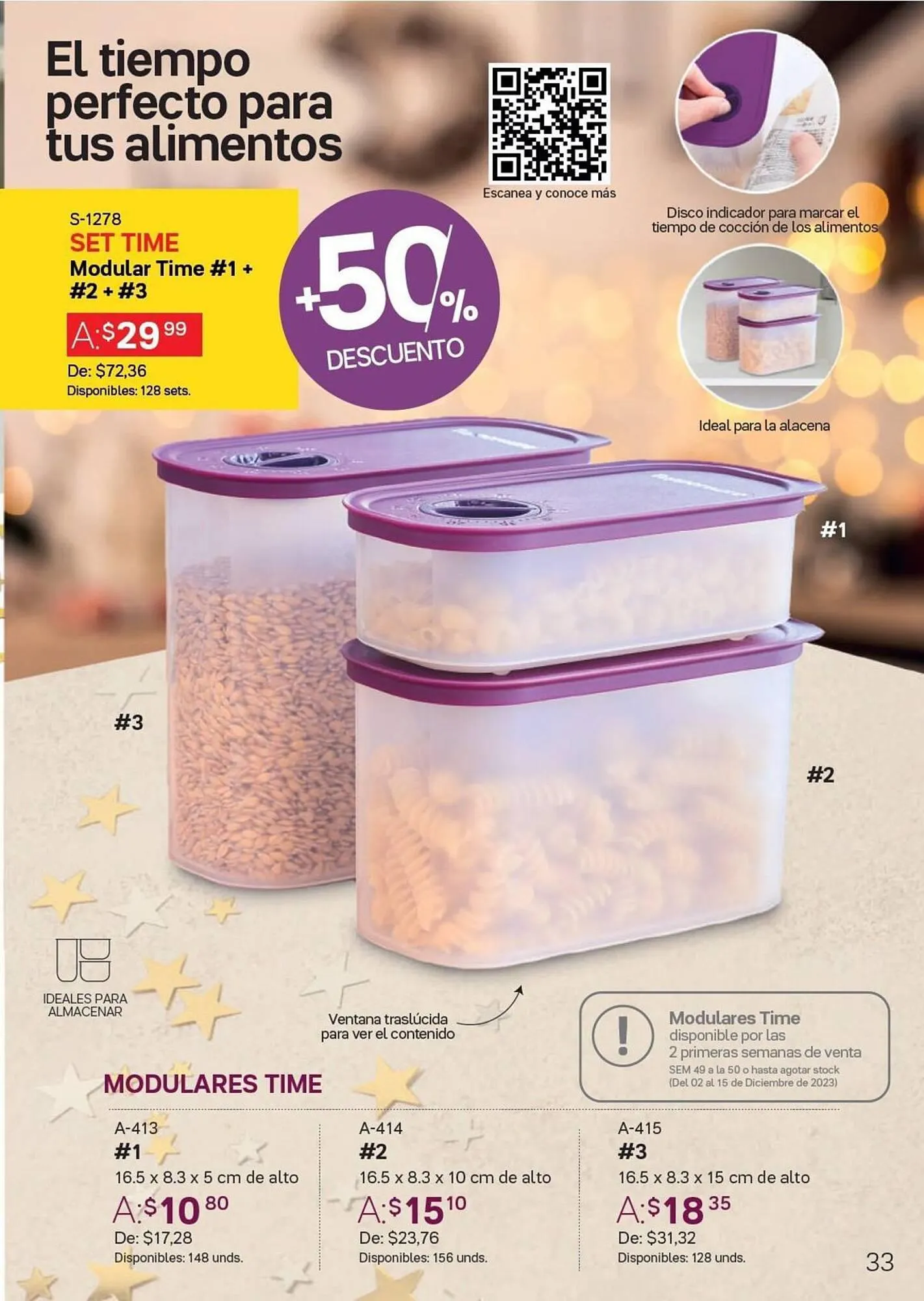 Catalogo de Catálogo Tupperware 24 de noviembre al 31 de diciembre 2023 - Pag 26