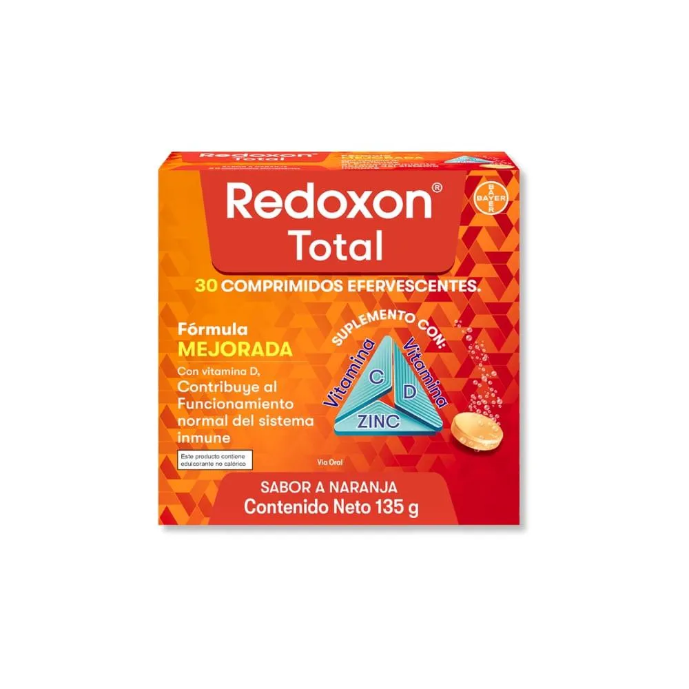 Redoxon® Total 30 Comprimidos Efervescentes