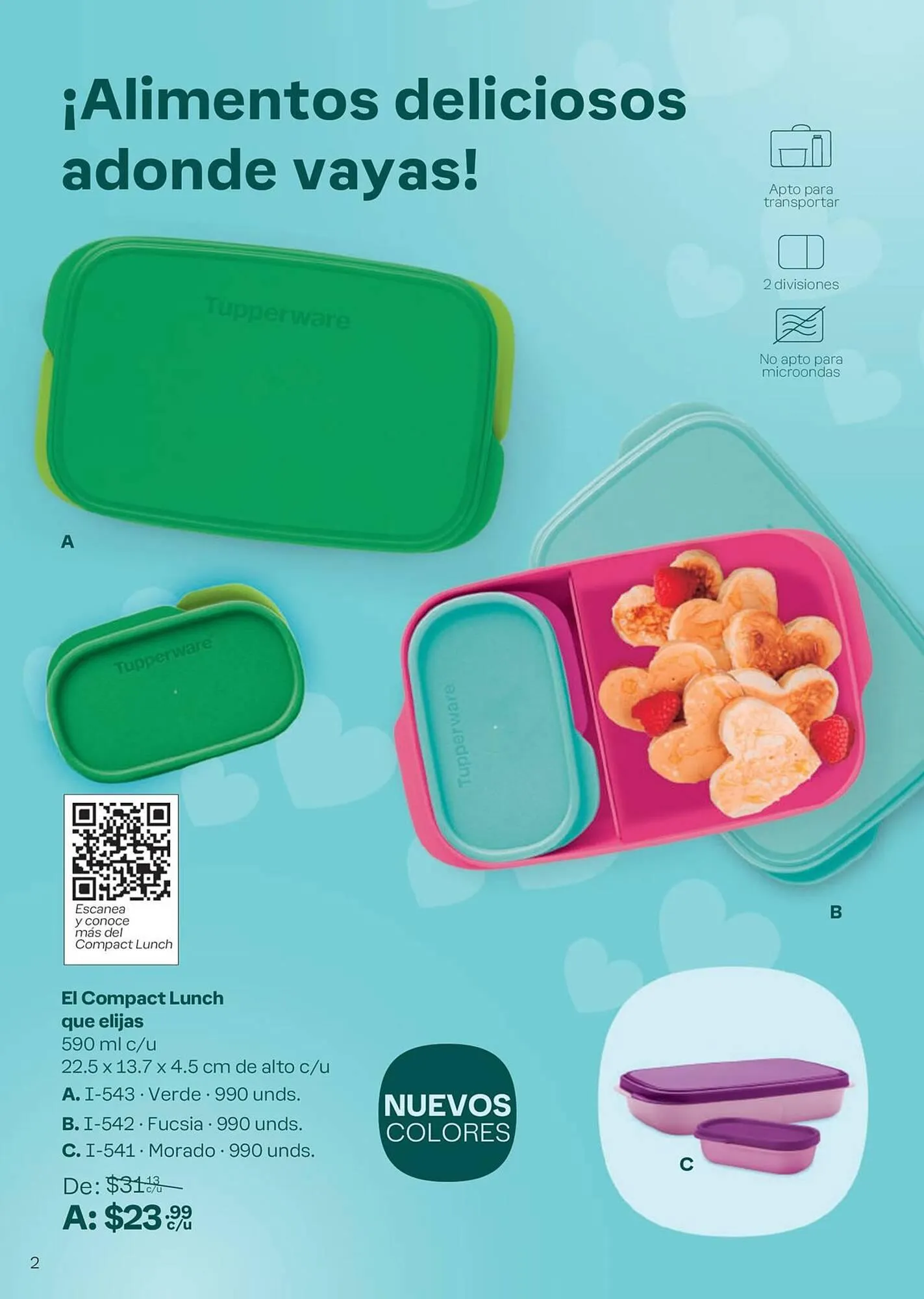 Catalogo de Catálogo Tupperware 30 de enero al 23 de febrero 2024 - Pag 2