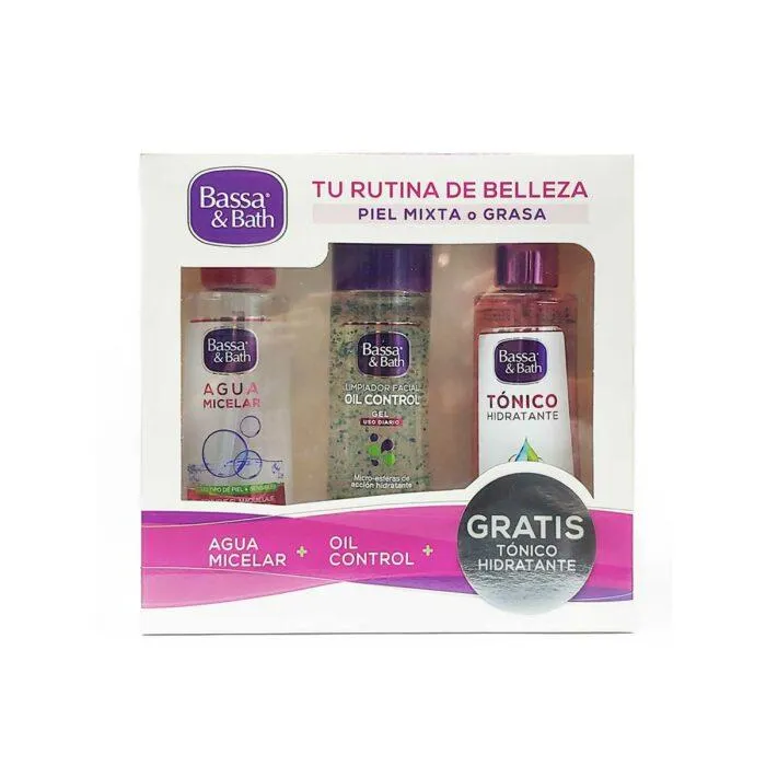 Kit Bassa & Bath Pieles Mixtas a Grasas