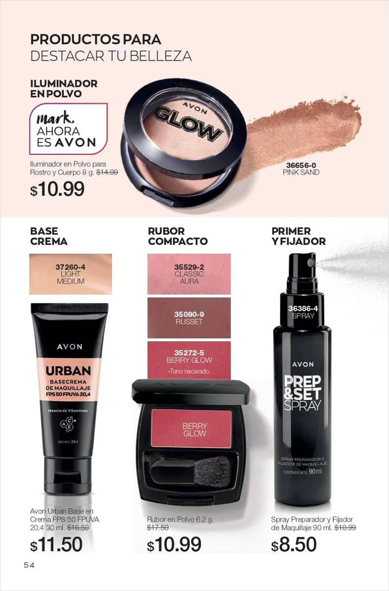 Catalogo de Catálogo AVON 31 de agosto al 2 de septiembre 2023 - Pag 54