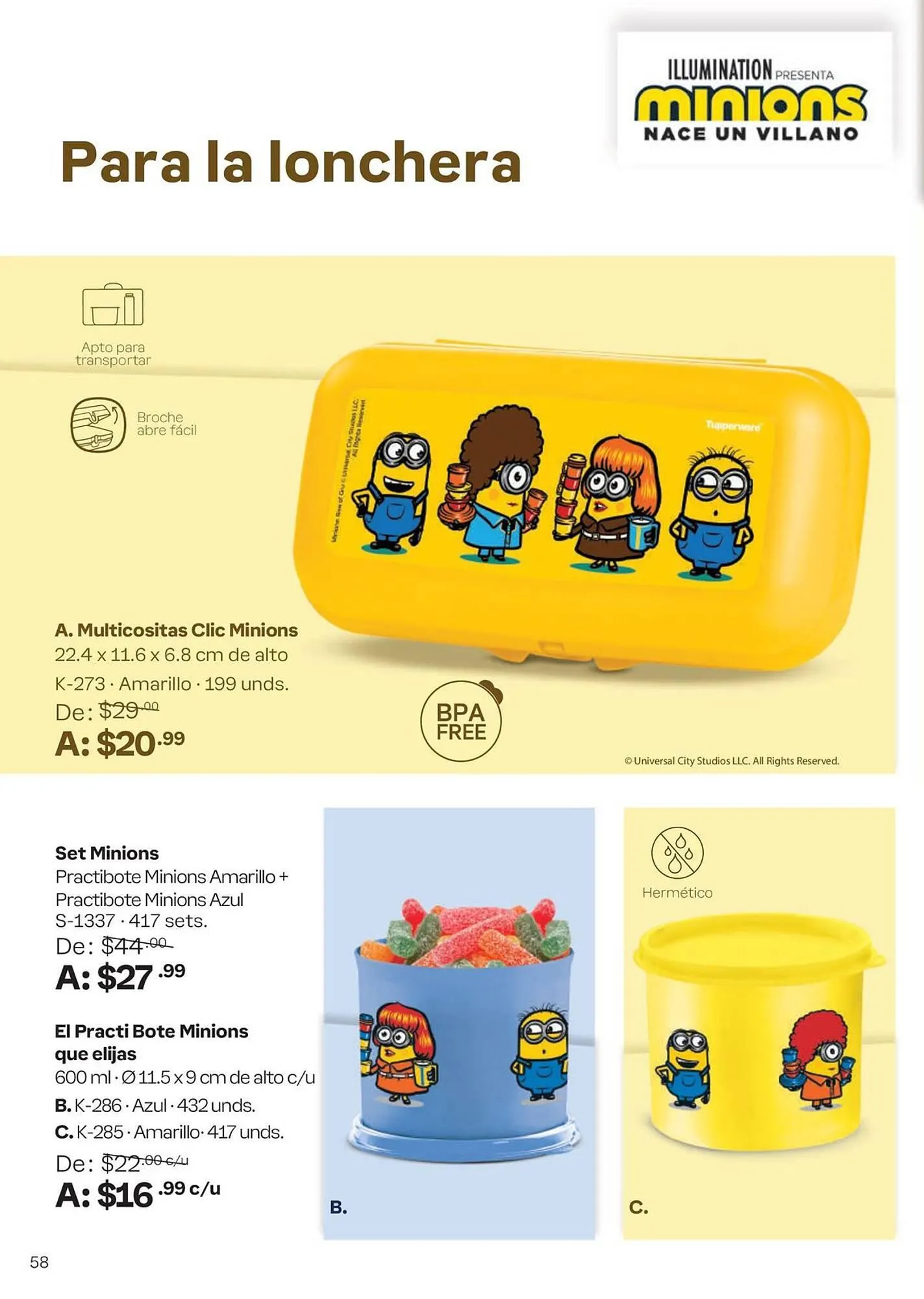 Catalogo de Catálogo Tupperware 30 de enero al 23 de febrero 2024 - Pag 58