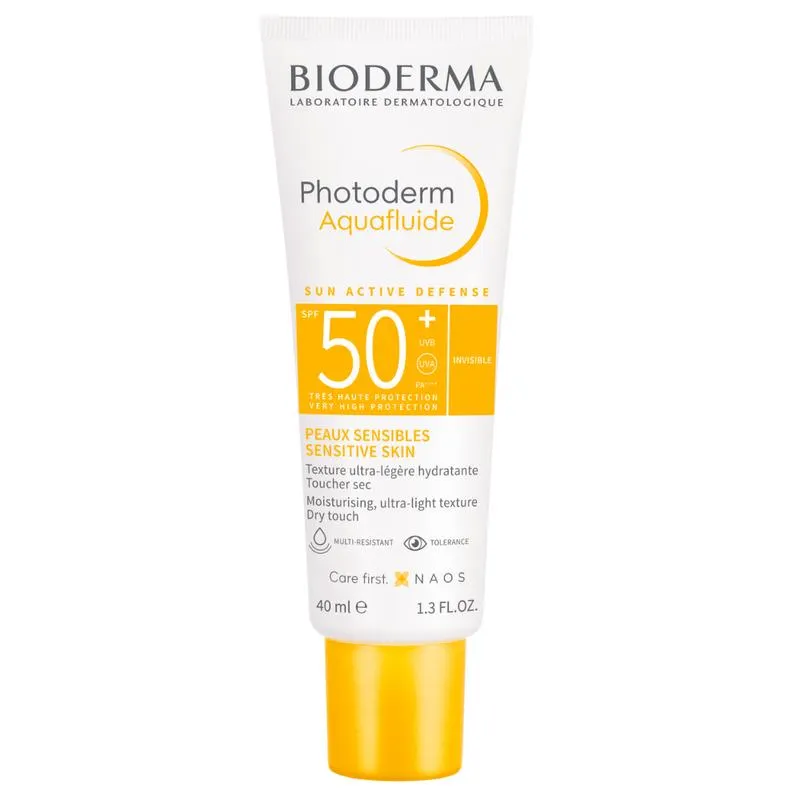 Bioderma Photoderm Aquafluide Spf50+​ Sin Color 40 ml