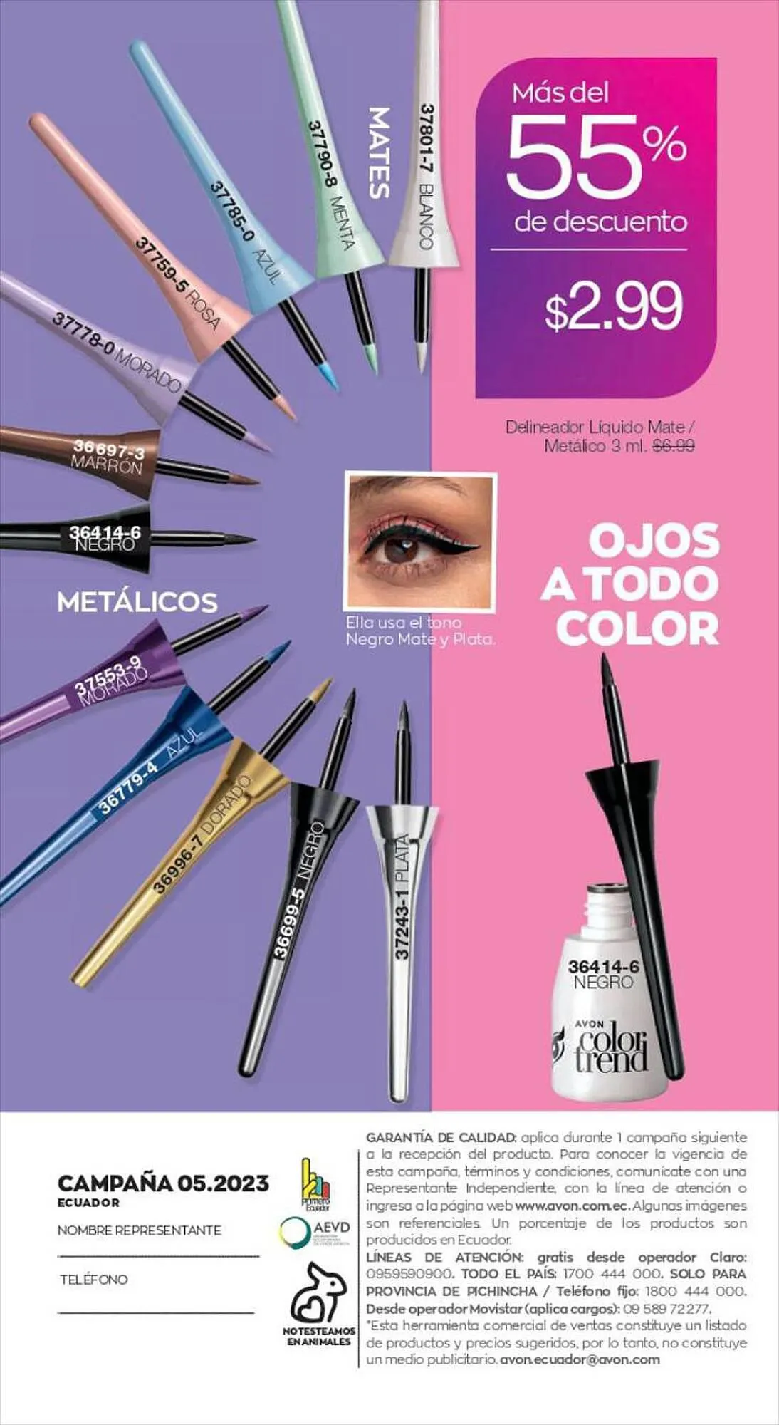 Catalogo de Catálogo AVON 31 de agosto al 30 de septiembre 2023 - Pag 204