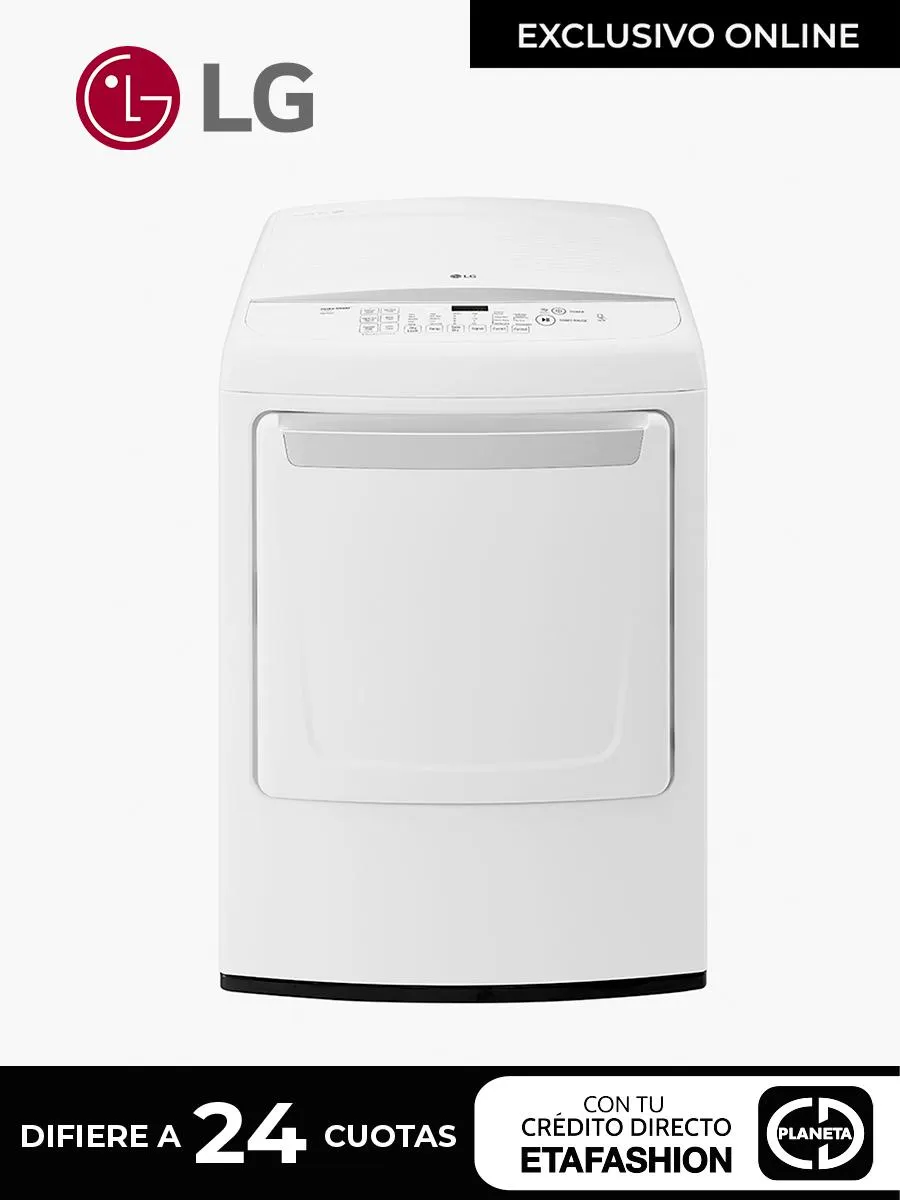 Secadora Ropa Eléctrica LG-DLE1501W / 21 Kg