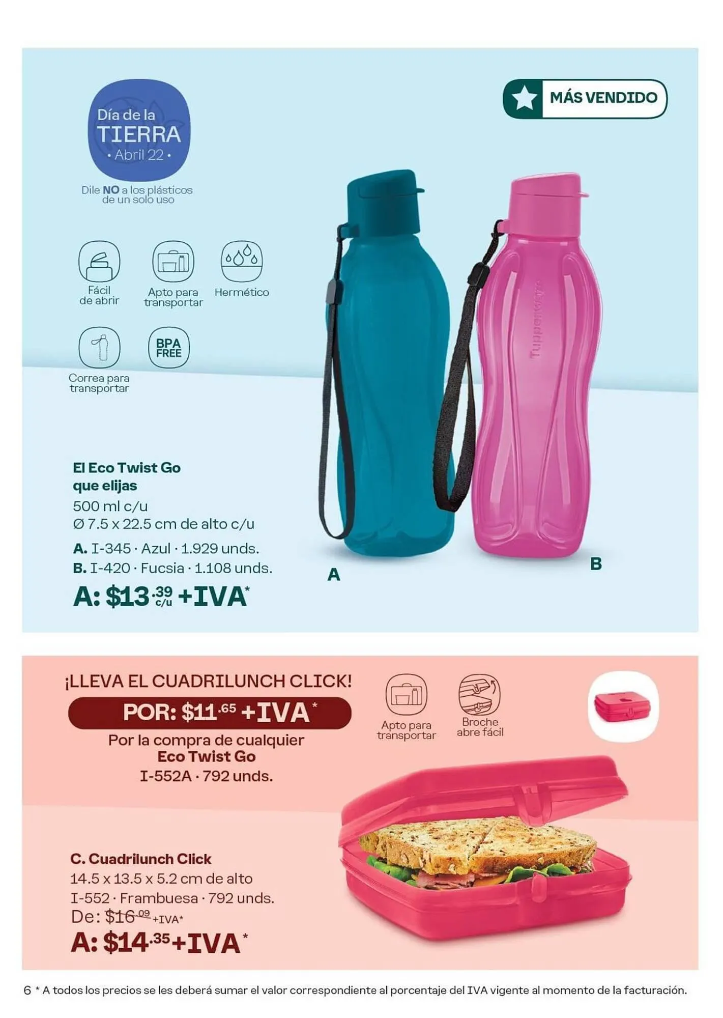 Catalogo de Catálogo Tupperware 27 de marzo al 19 de abril 2024 - Pag 52