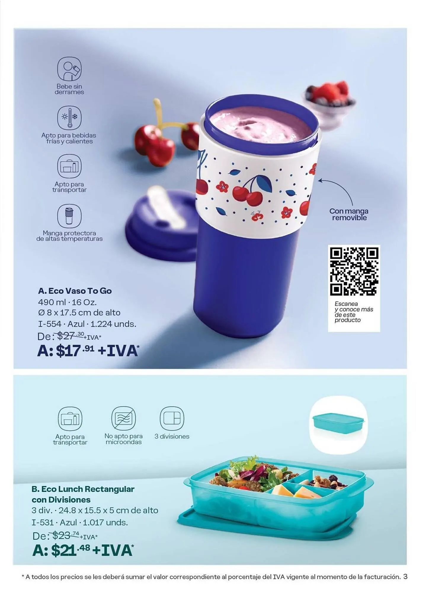 Catalogo de Catálogo Tupperware 27 de marzo al 19 de abril 2024 - Pag 23