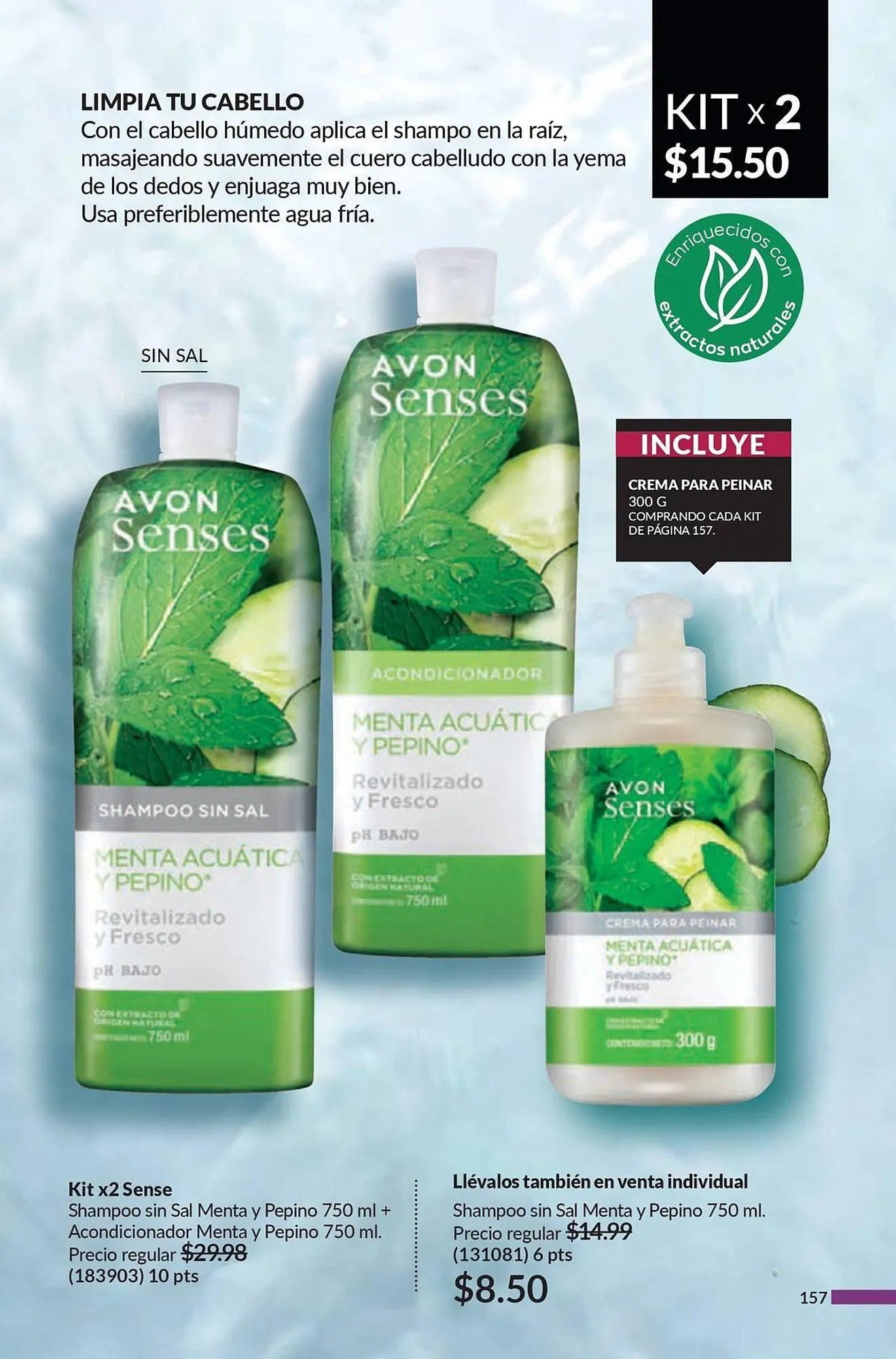 Catalogo de Catálogo AVON 20 de diciembre al 8 de febrero 2025 - Pag 157