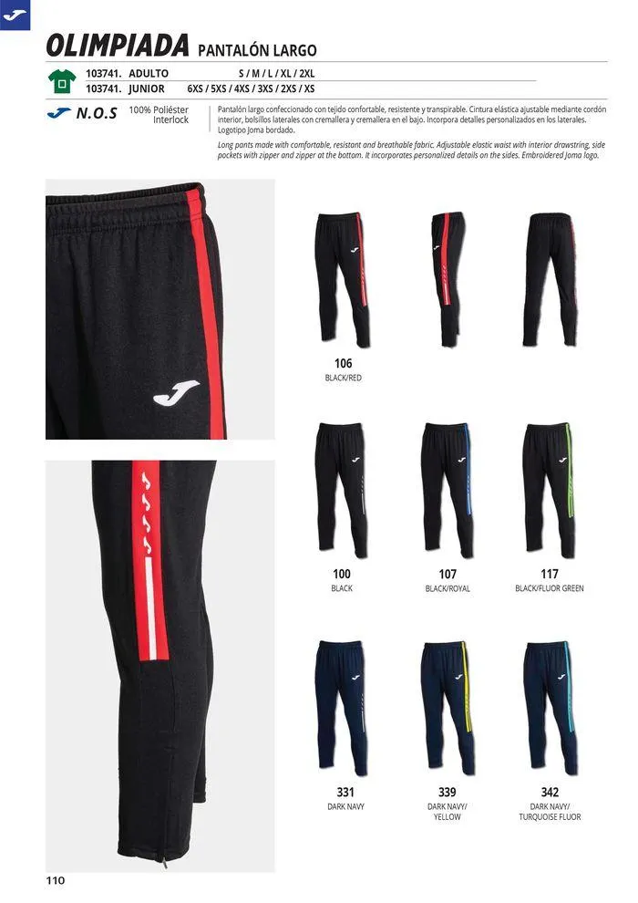 Catalogo de Teamwear Collection 2024 8 de mayo al 31 de diciembre 2024 - Pag 110