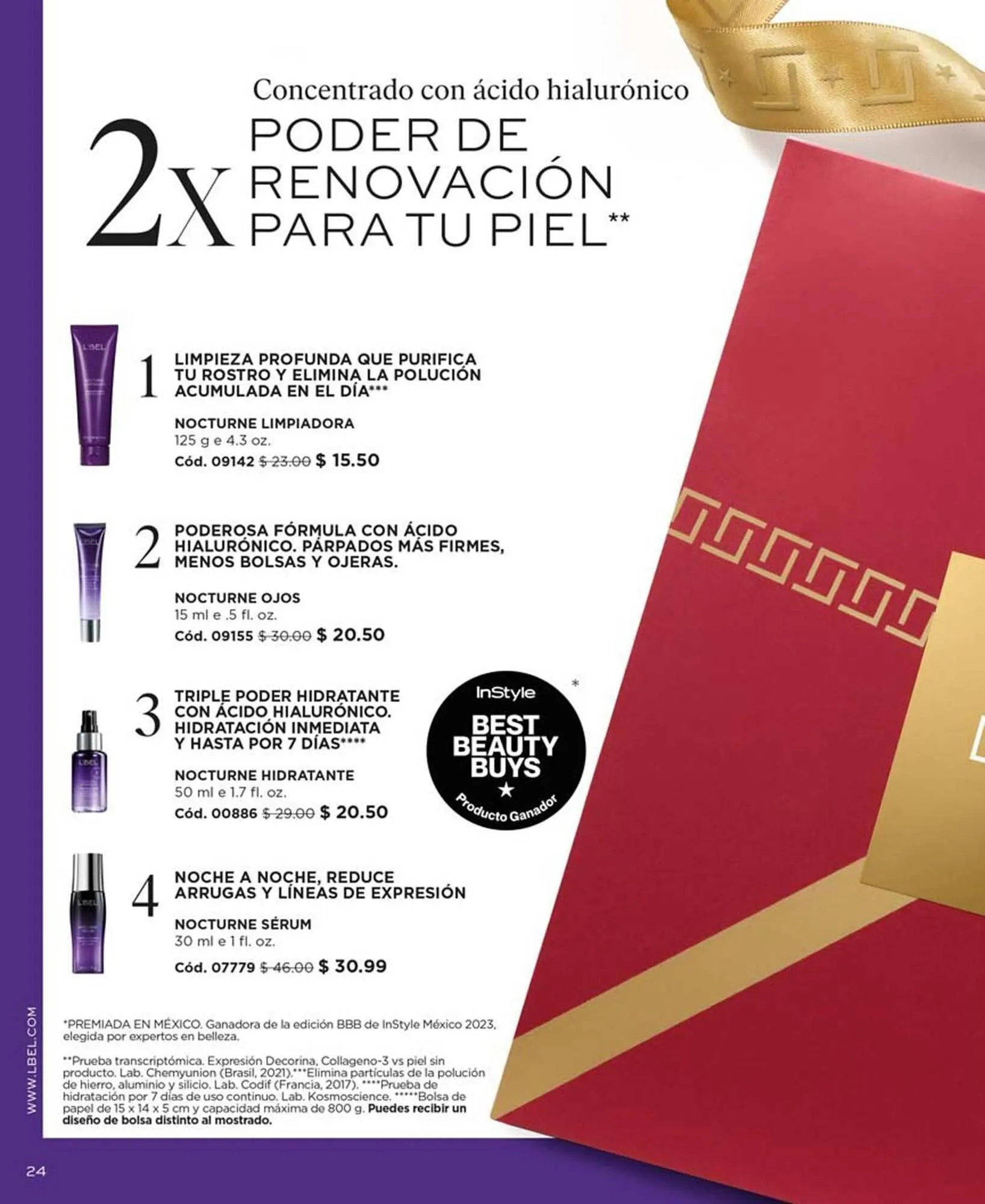 Catalogo de Catálogo L'bel 23 de octubre al 20 de noviembre 2023 - Pag 24