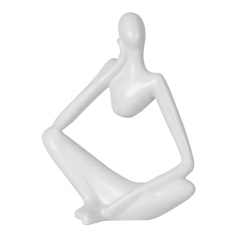 Adorno Thinker White 25cm