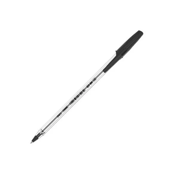 Bolígrafo 1.0mm Negro Ball Point Eq3-Bk