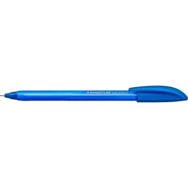 Bolígrafo Punta Fina Azul Aceite 4320 F3 Ball Staedtler