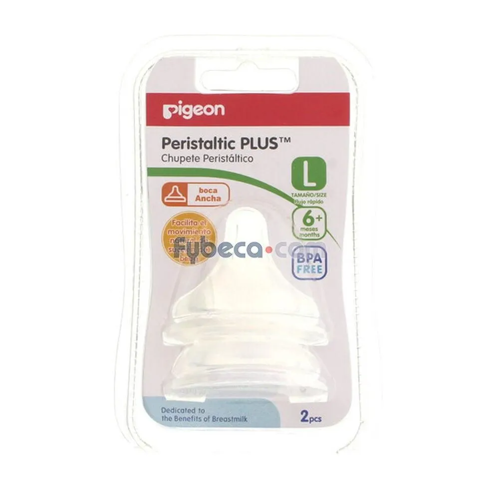 Chupones Peristálticos Pigeon Paquete