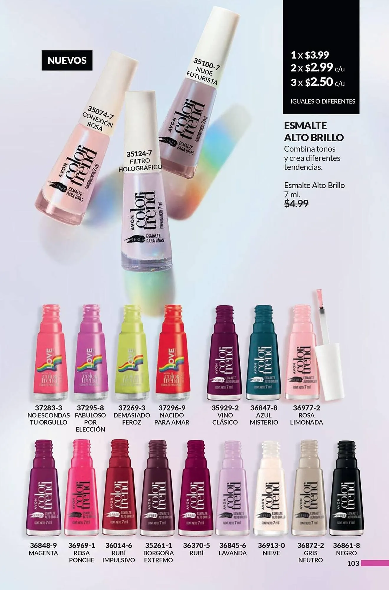 Catalogo de Catálogo AVON 22 de noviembre al 23 de diciembre 2023 - Pag 103